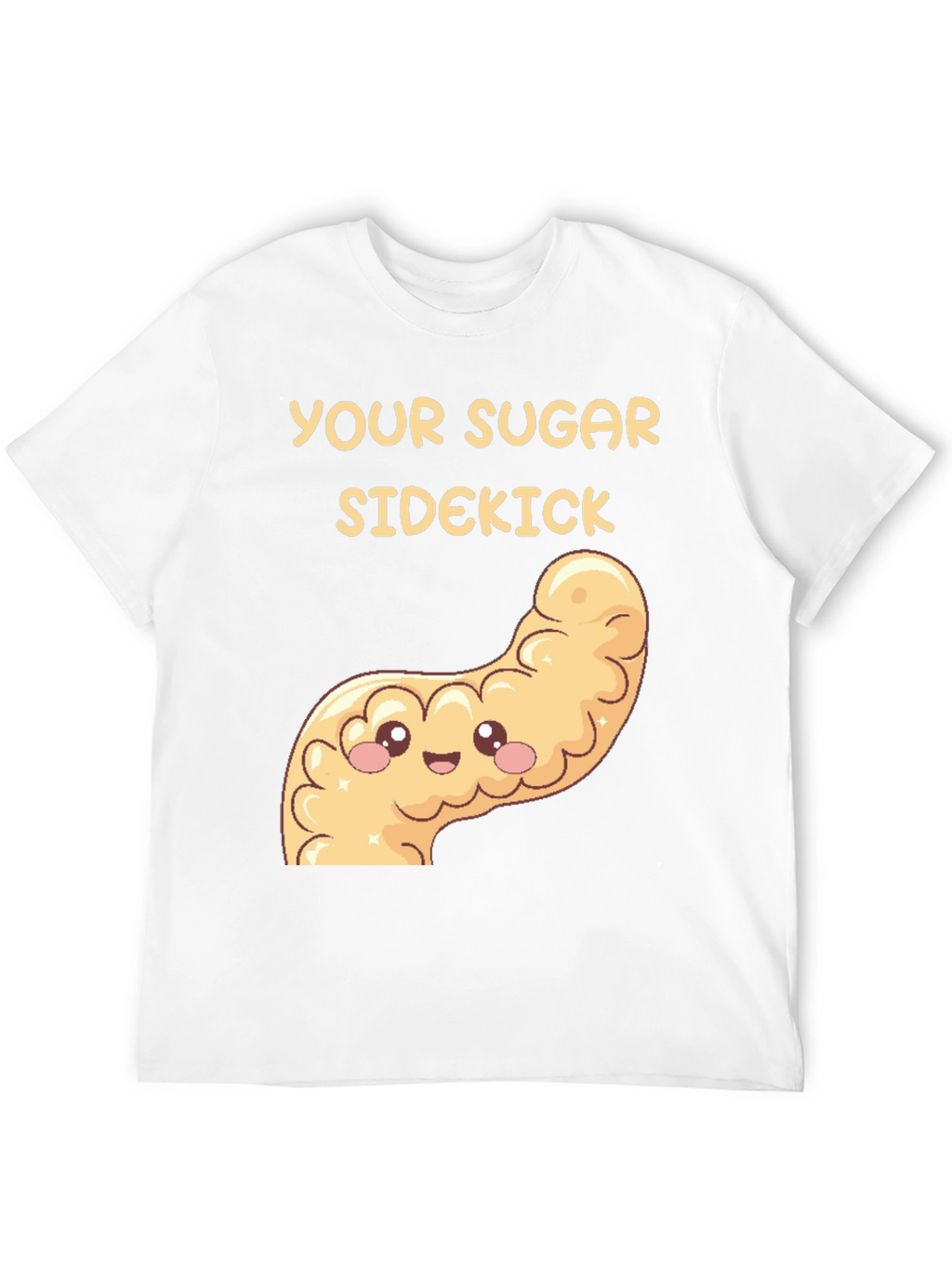 Your Sugar Sidekick T-Shirt - Pancreas Cartoon Tee