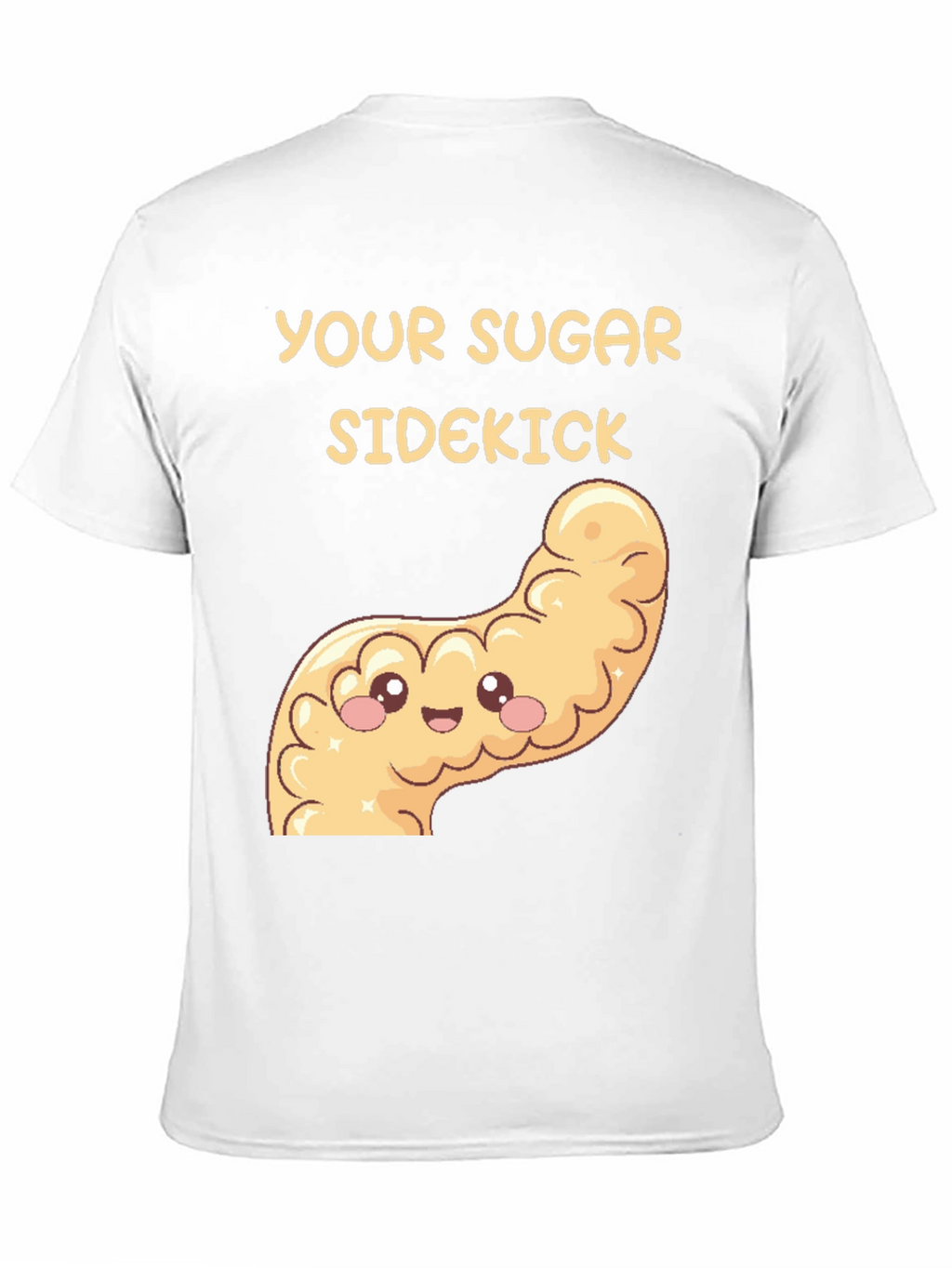 Your Sugar Sidekick T-Shirt - Pancreas Cartoon Tee