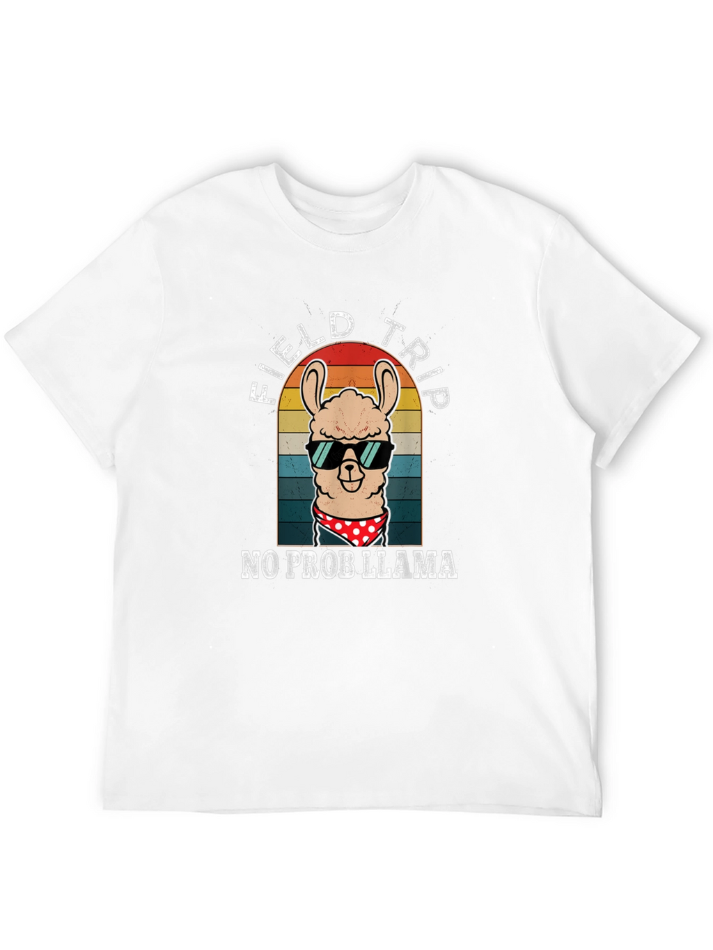 Funny Llama Field Trip T-Shirt