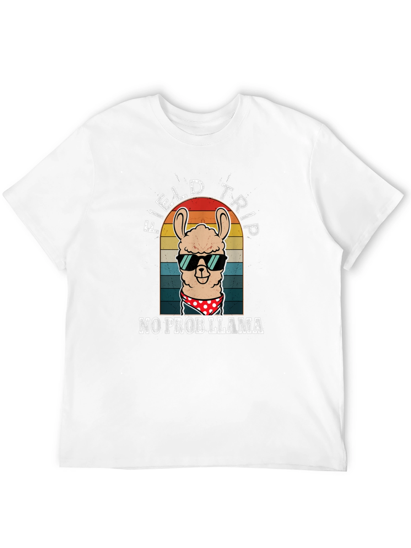 Funny Llama Field Trip T-Shirt