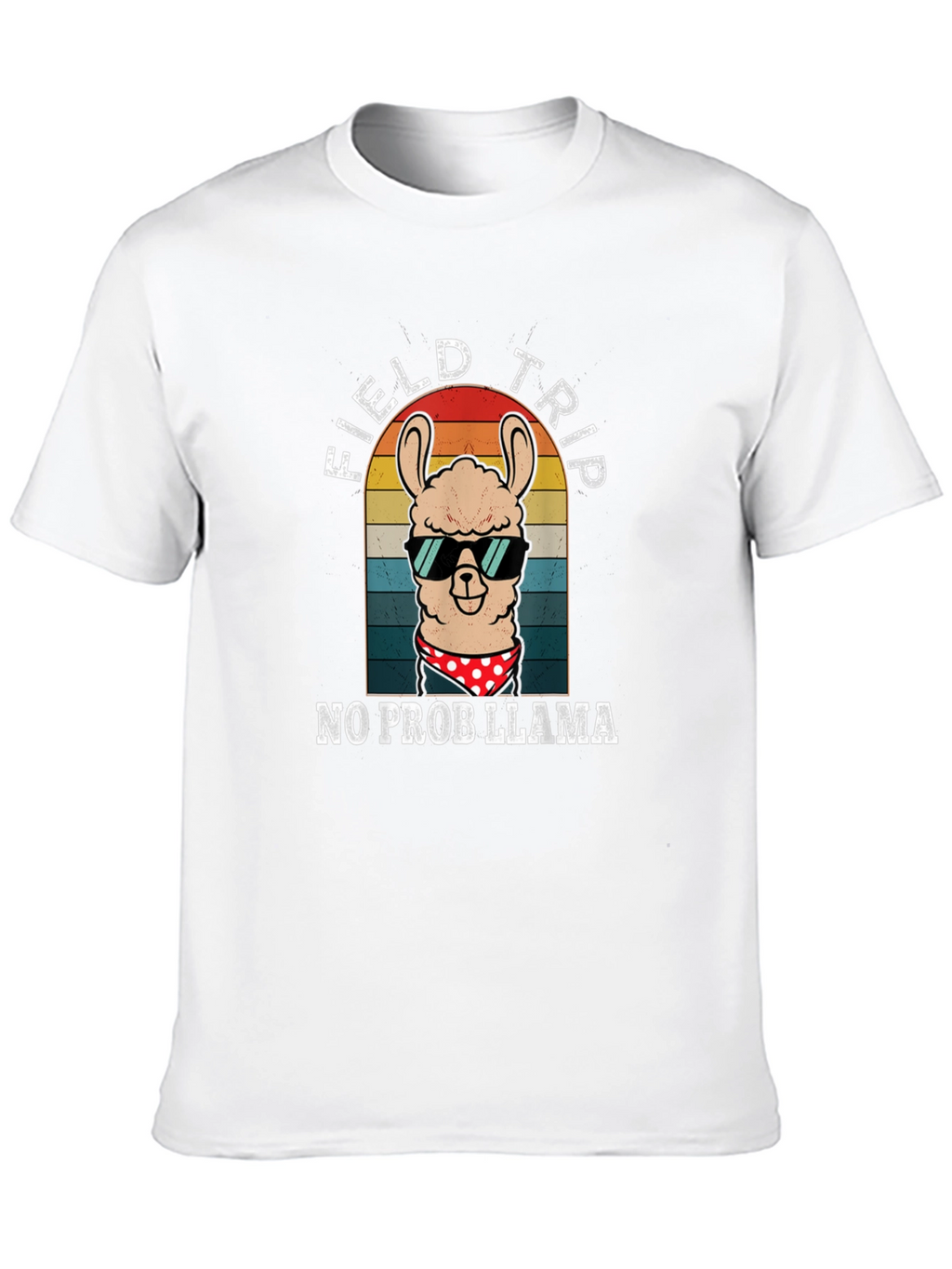 Funny Llama Field Trip T-Shirt