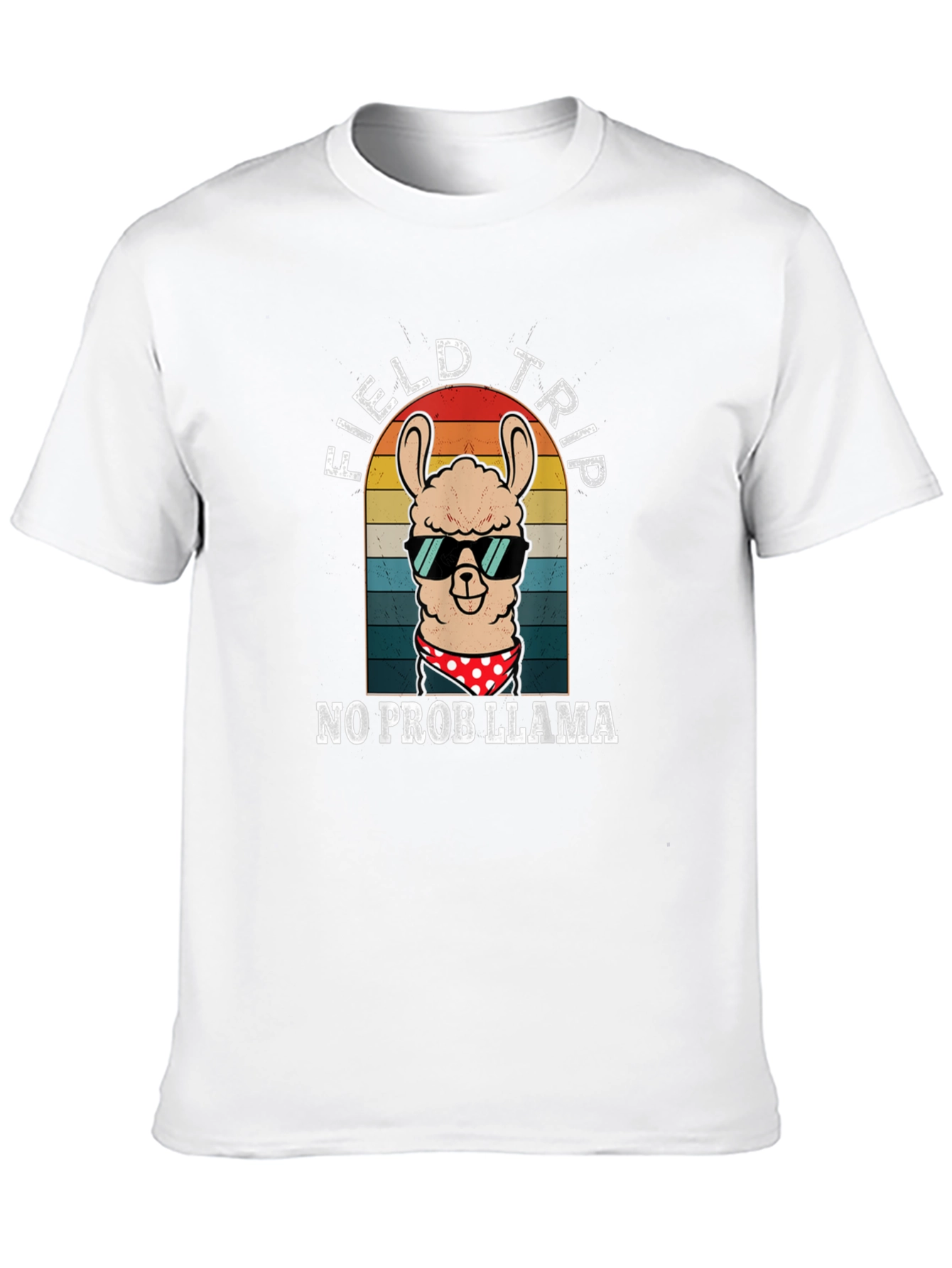 Funny Llama Field Trip T-Shirt