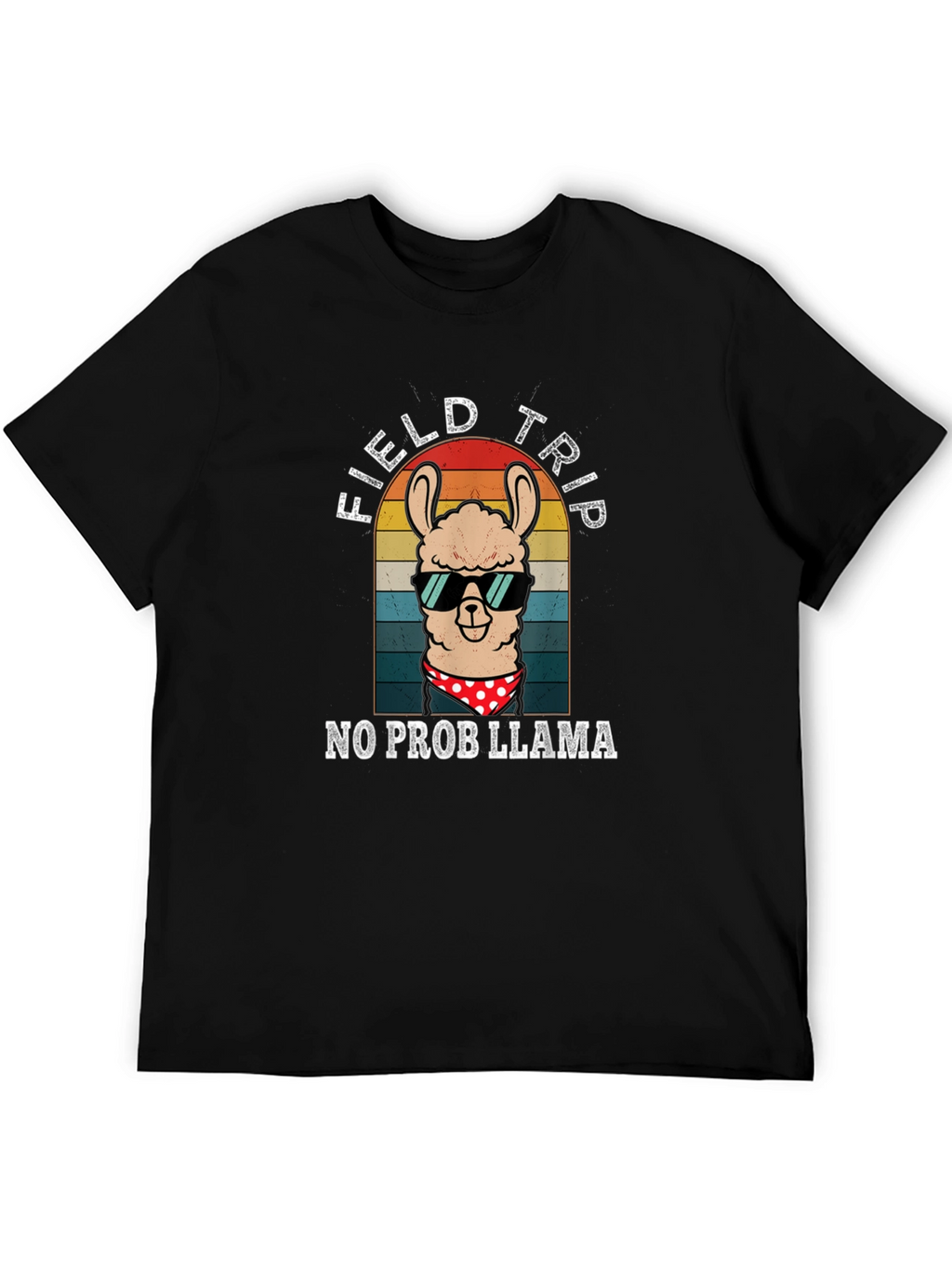 Funny Llama Field Trip T-Shirt