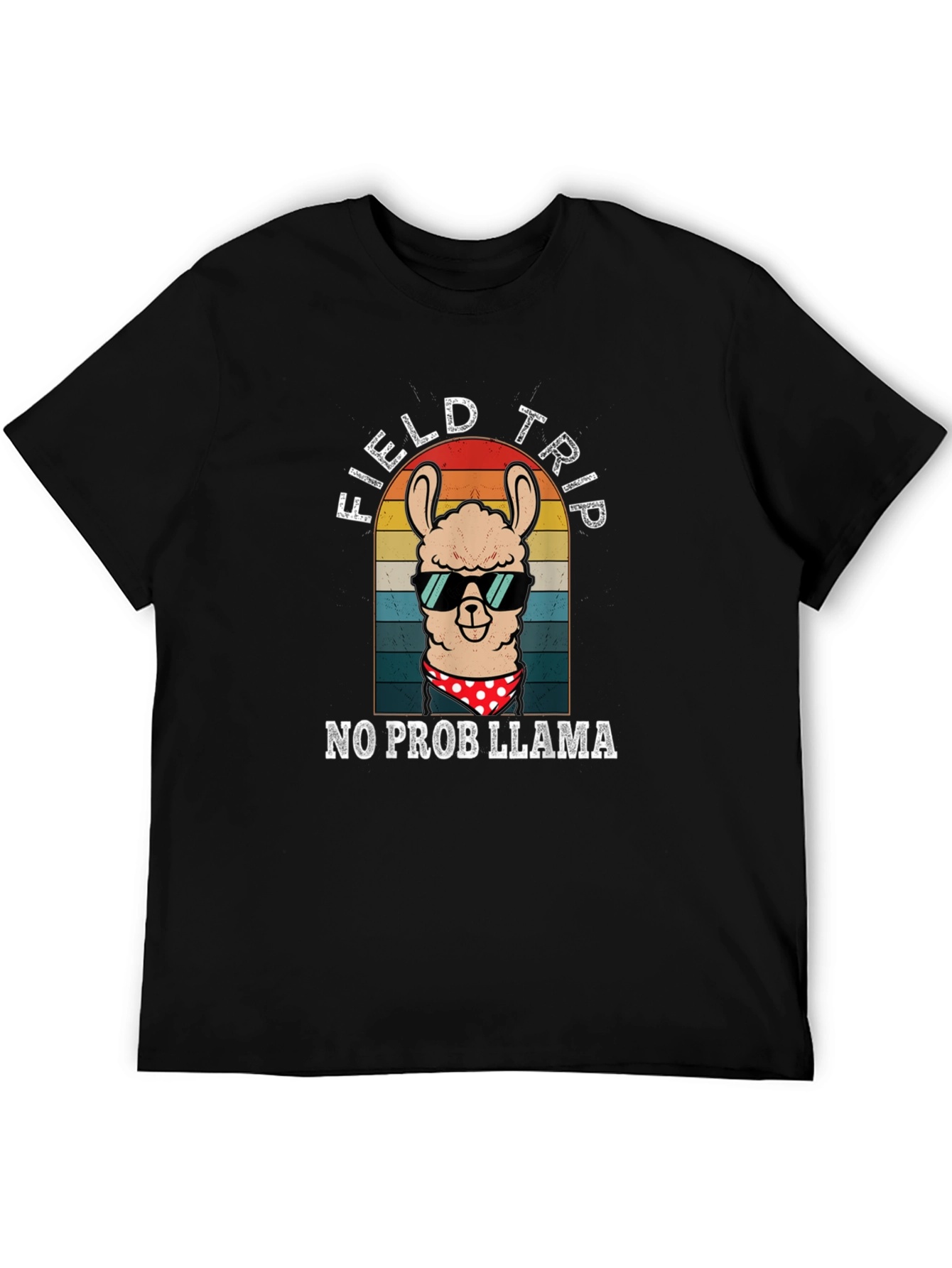 Funny Llama Field Trip T-Shirt