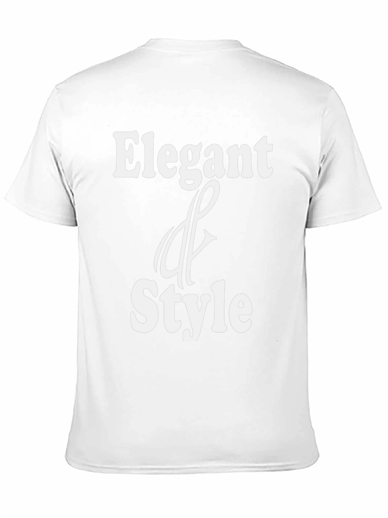 Elegant Style Black T-Shirt