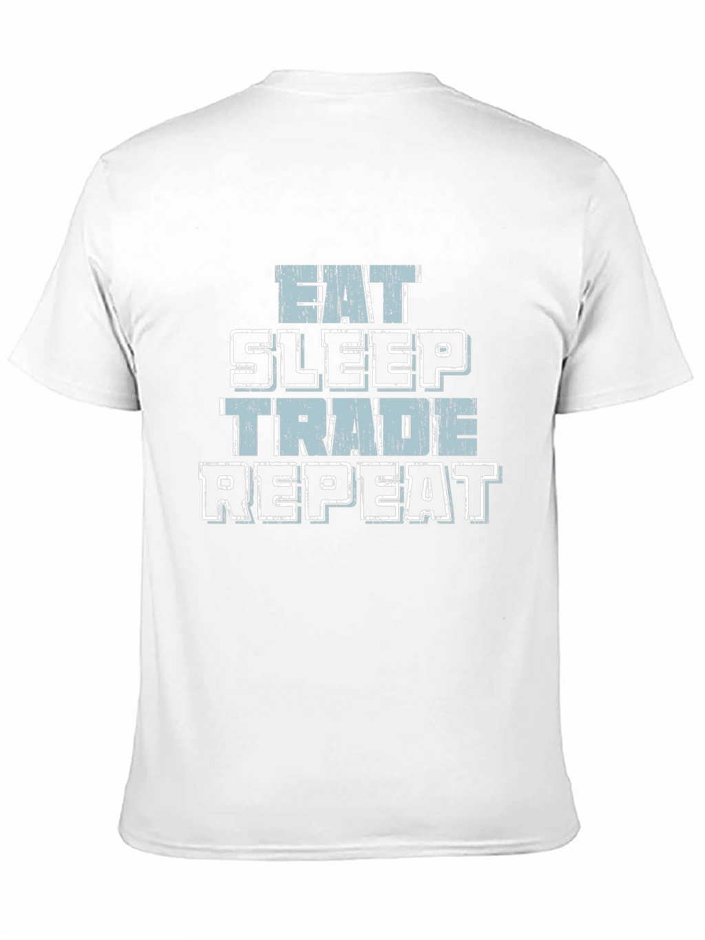 Eat Sleep Trade Repeat Black T-Shirt