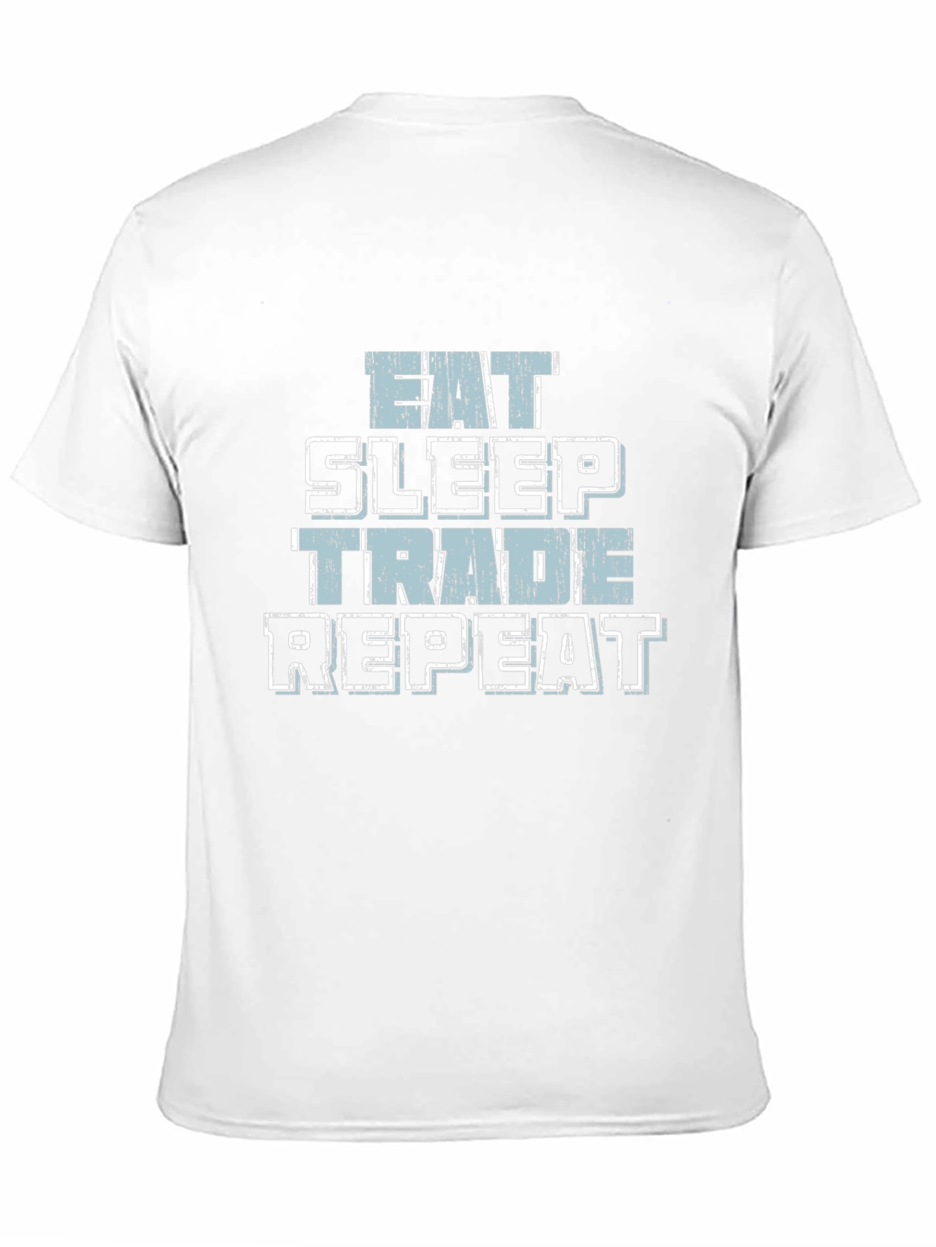 Eat Sleep Trade Repeat Black T-Shirt