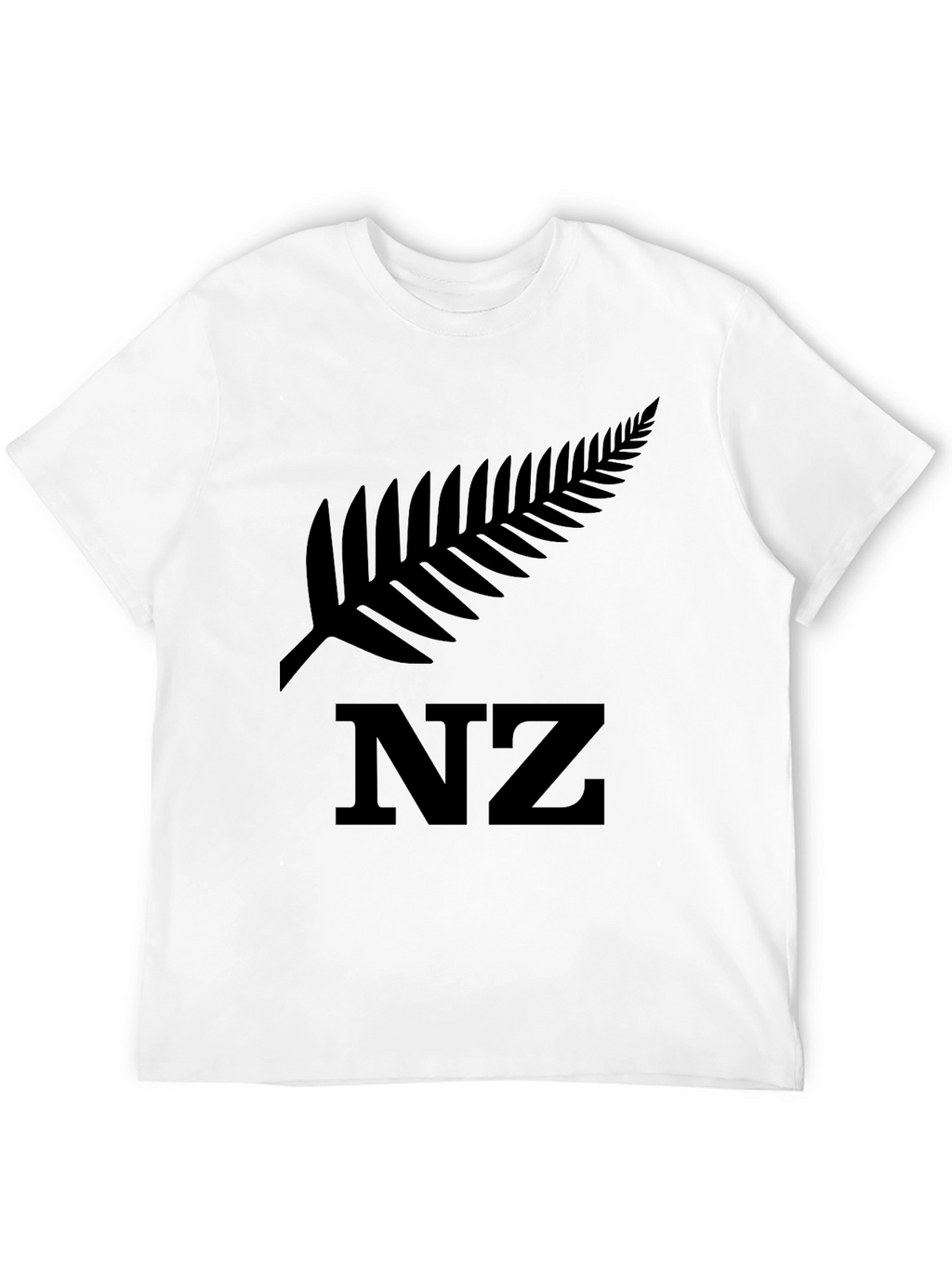 Black NZ Fern T-Shirt - New Zealand Pride