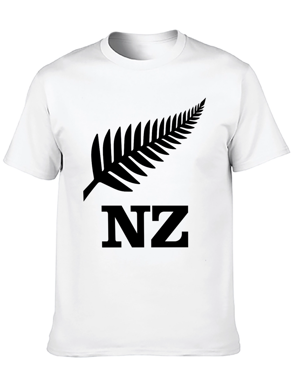 Black NZ Fern T-Shirt - New Zealand Pride