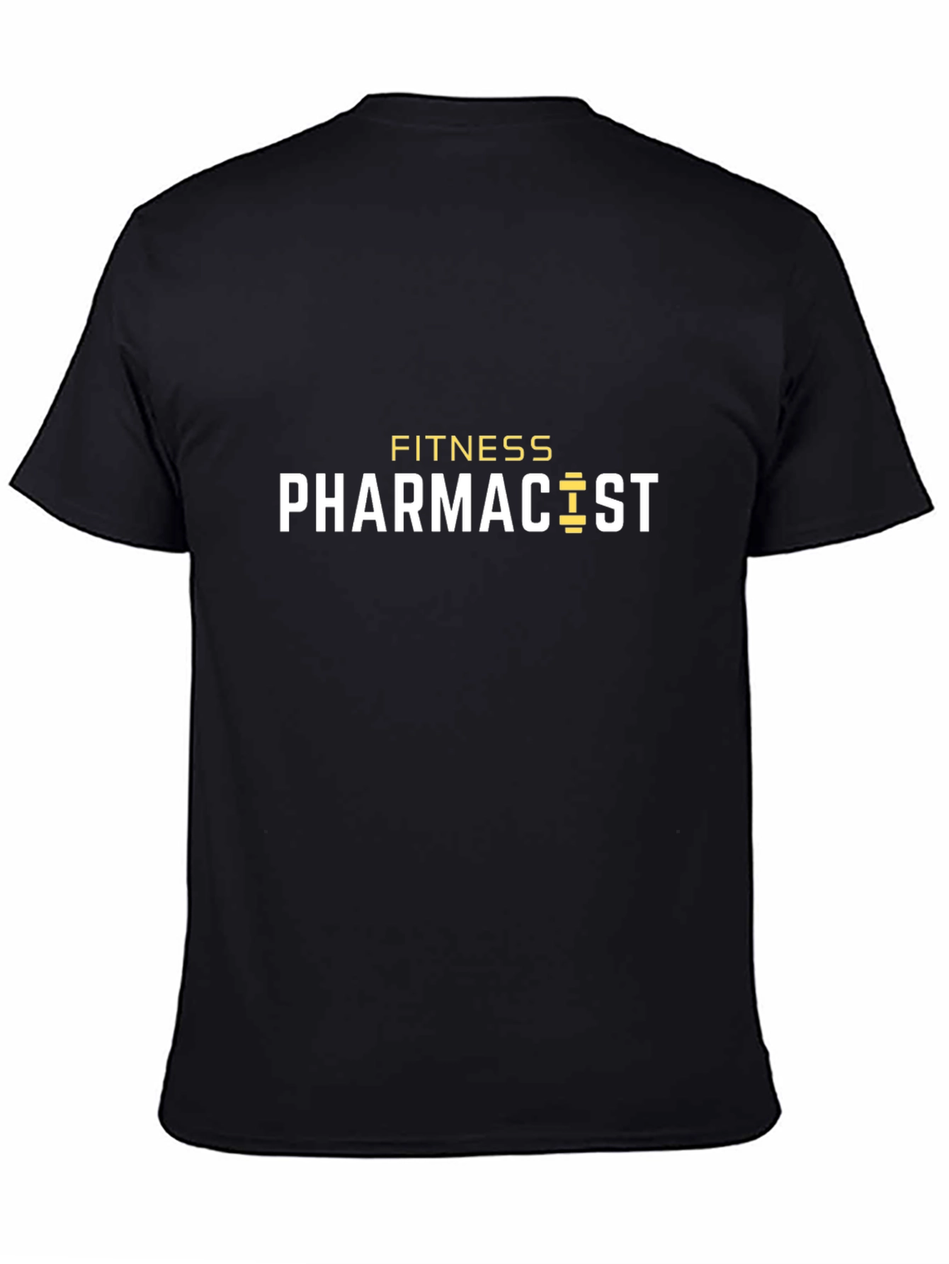 Fitness Pharmacist Black T-Shirt