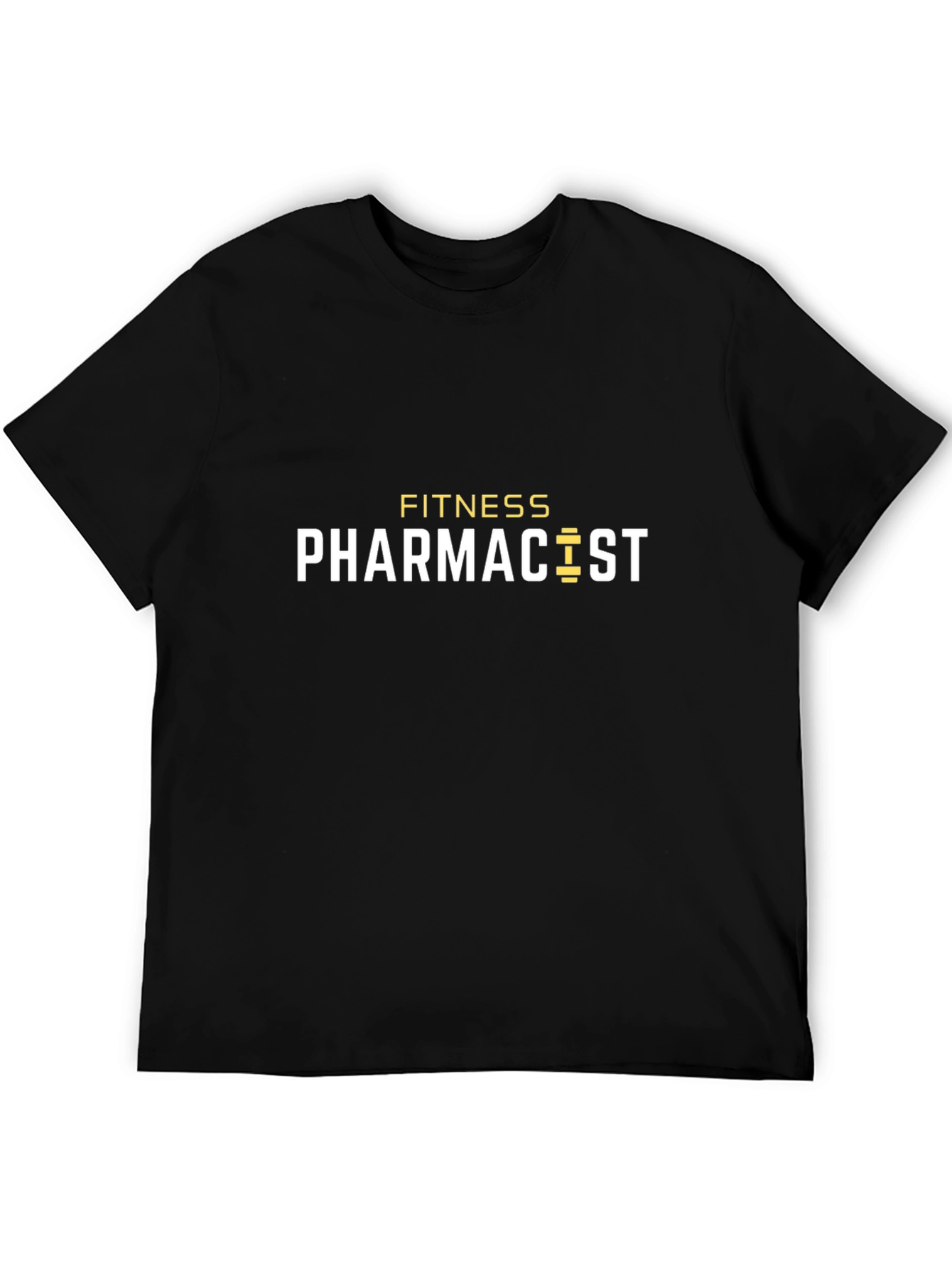 Fitness Pharmacist Black T-Shirt
