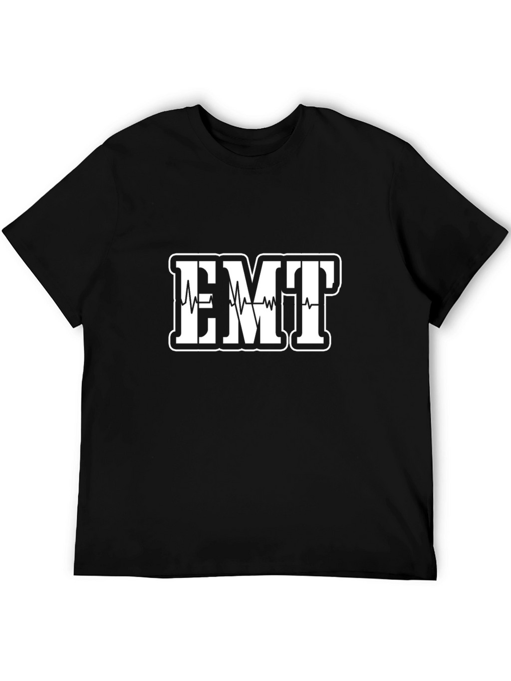 EMT Heartbeat Graphic T-Shirt - First Responder Apparel