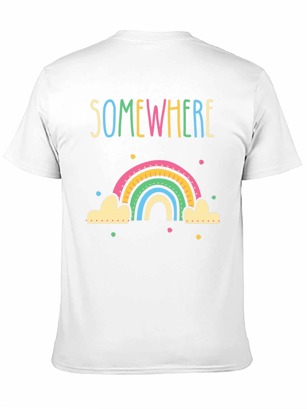 Somewhere Rainbow Graphic Tee