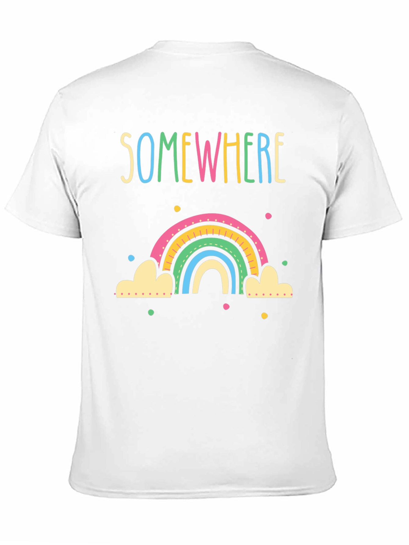 Somewhere Rainbow Graphic Tee