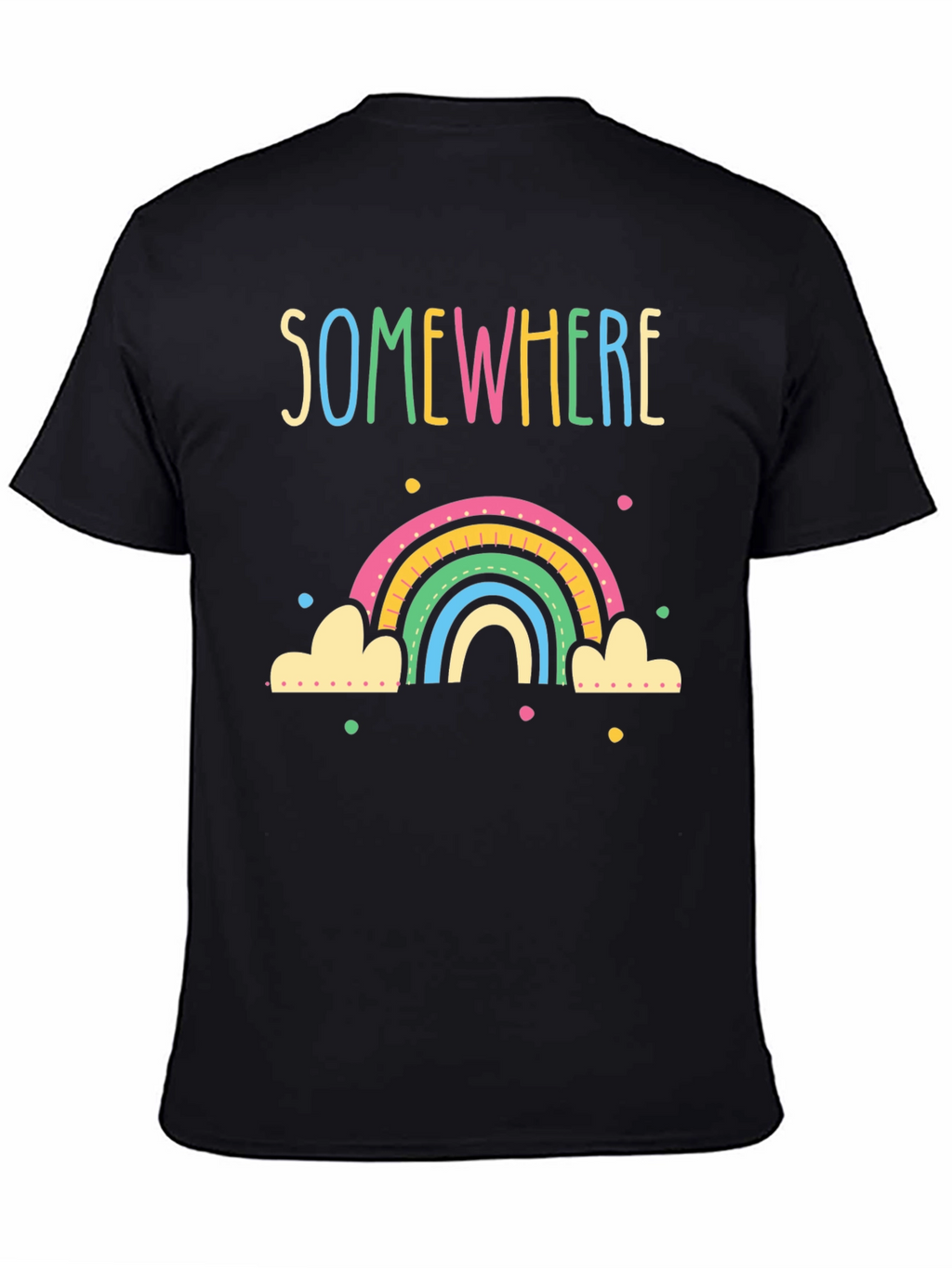 Somewhere Rainbow Graphic Tee