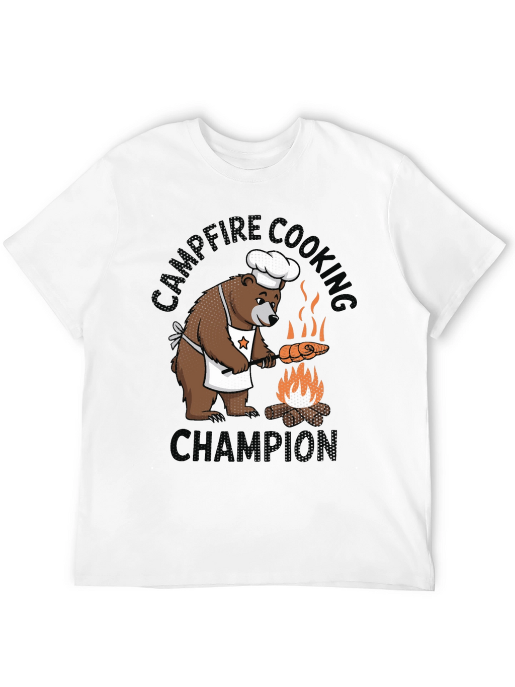 Campfire Cooking Champion Bear T-Shirt