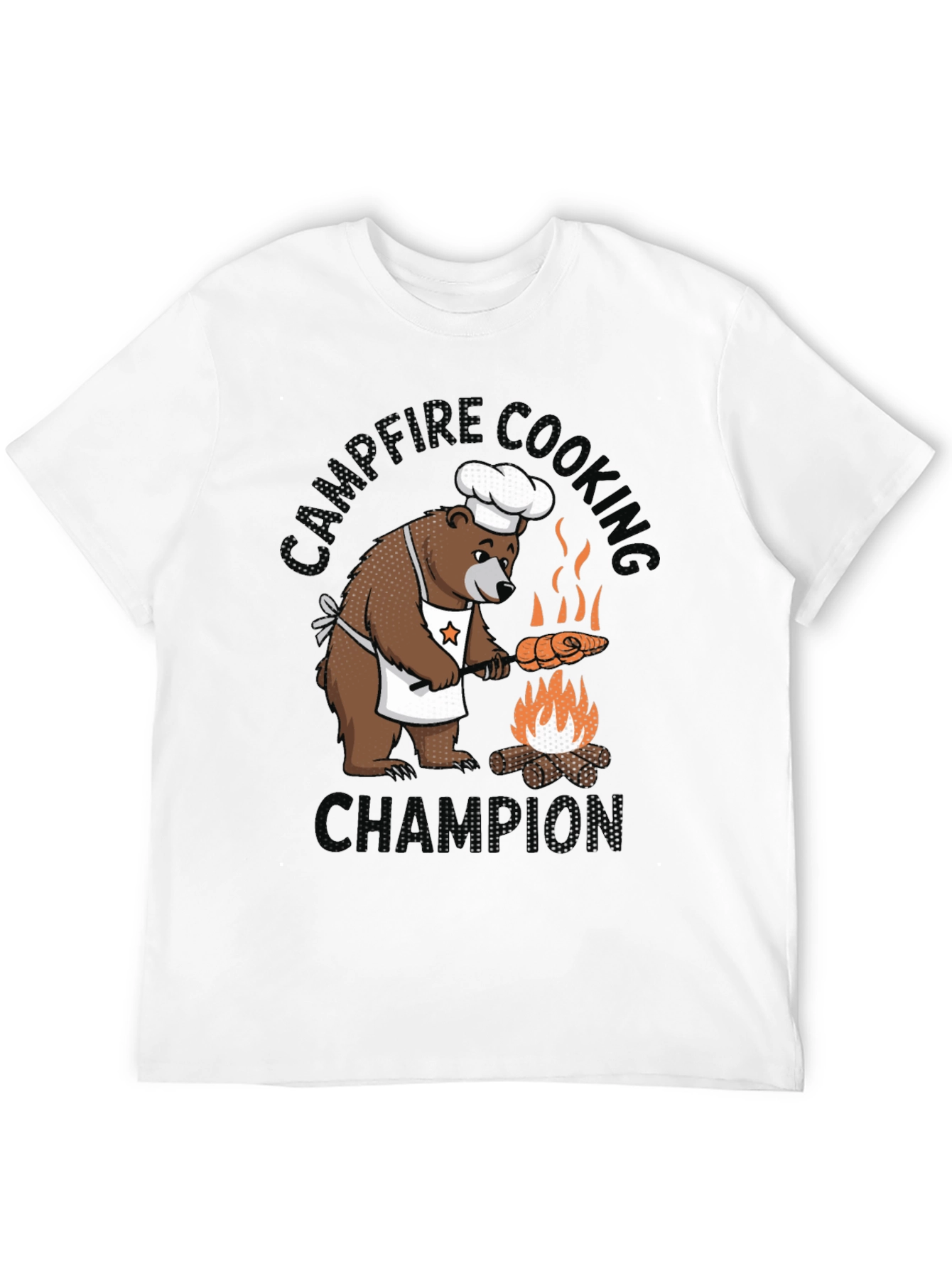 Campfire Cooking Champion Bear T-Shirt