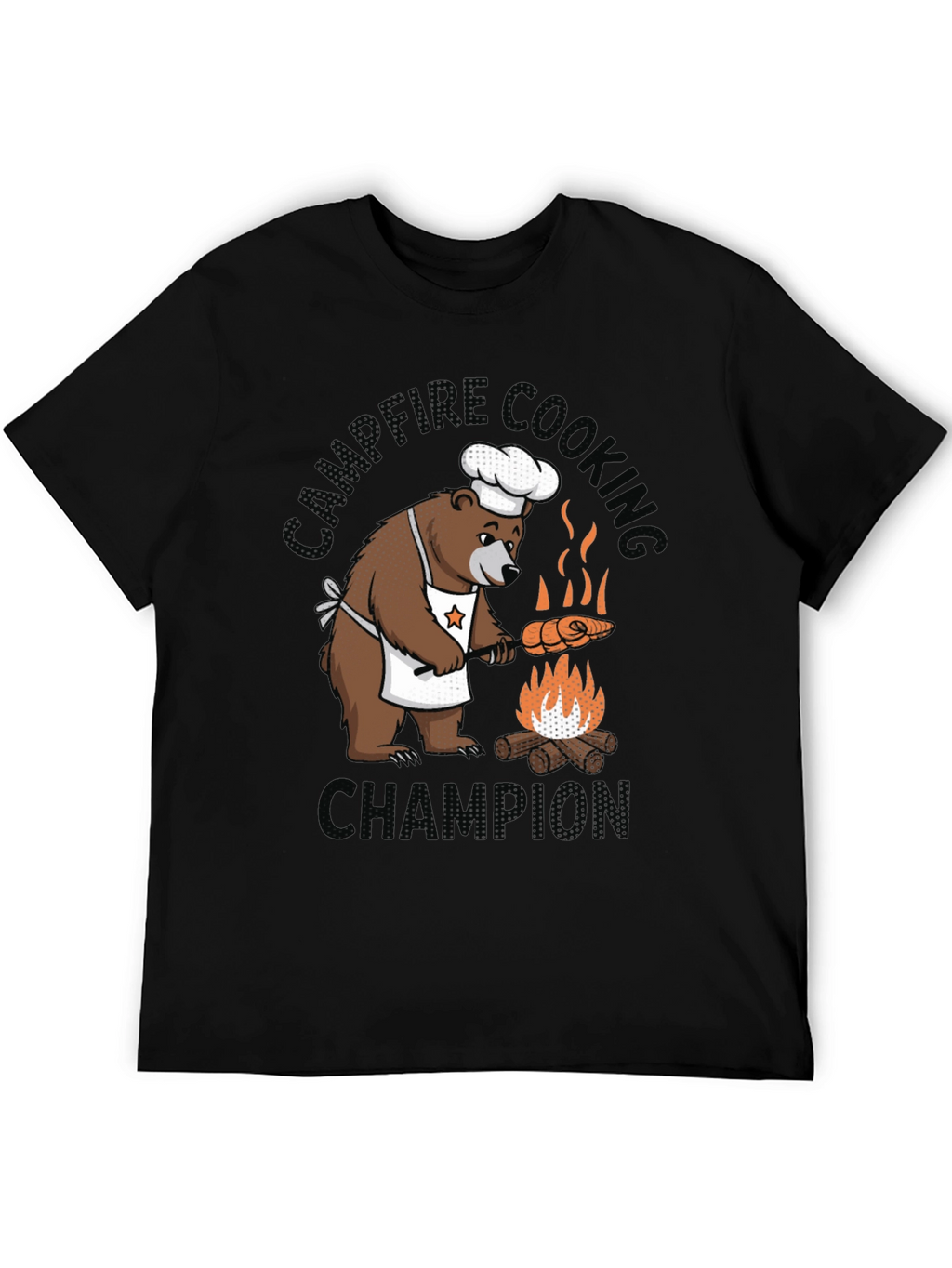 Campfire Cooking Champion Bear T-Shirt