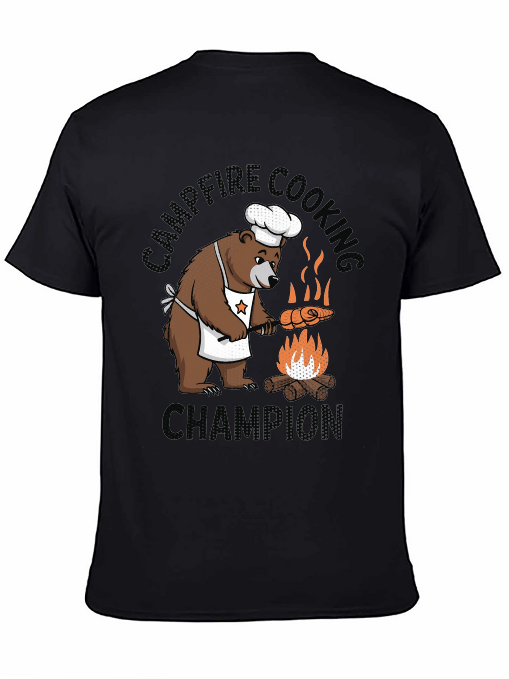 Campfire Cooking Champion Bear T-Shirt