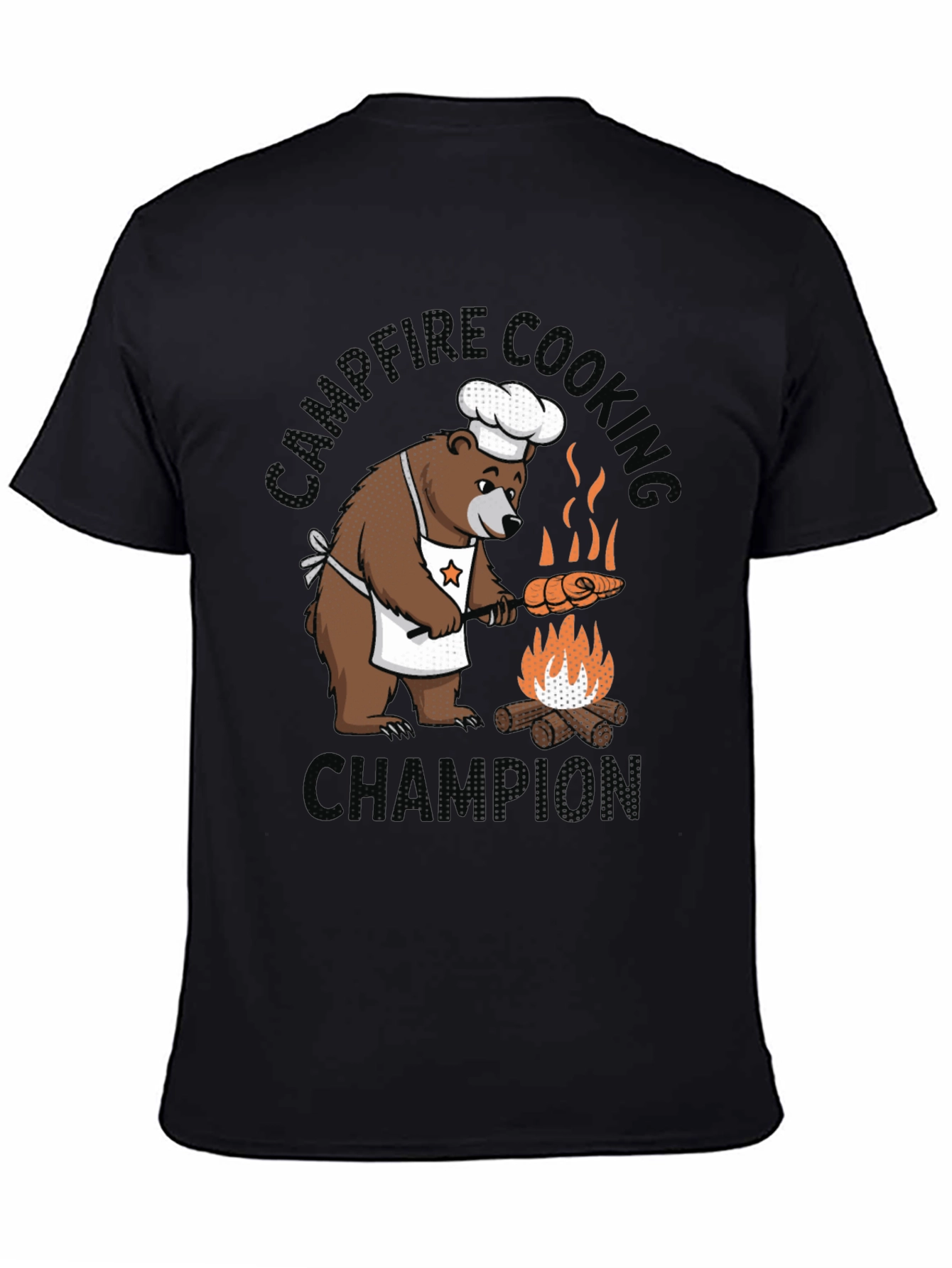 Campfire Cooking Champion Bear T-Shirt