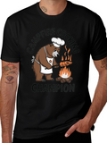 Campfire Cooking Champion Bear T-Shirt