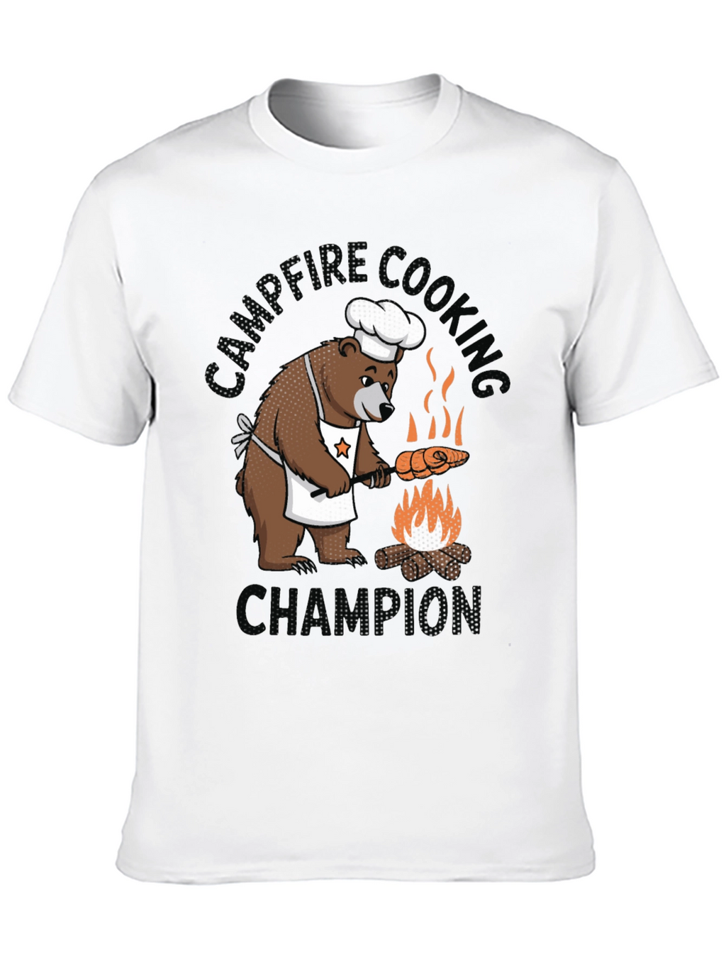 Campfire Cooking Champion Bear T-Shirt