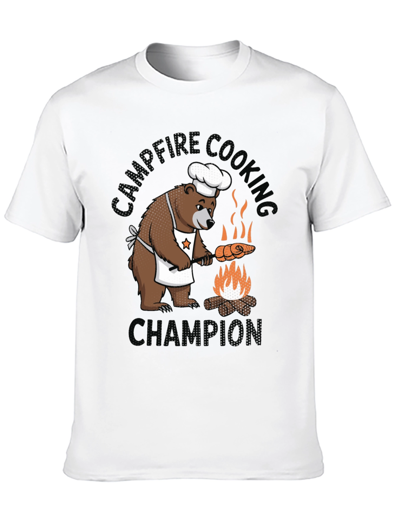 Campfire Cooking Champion Bear T-Shirt