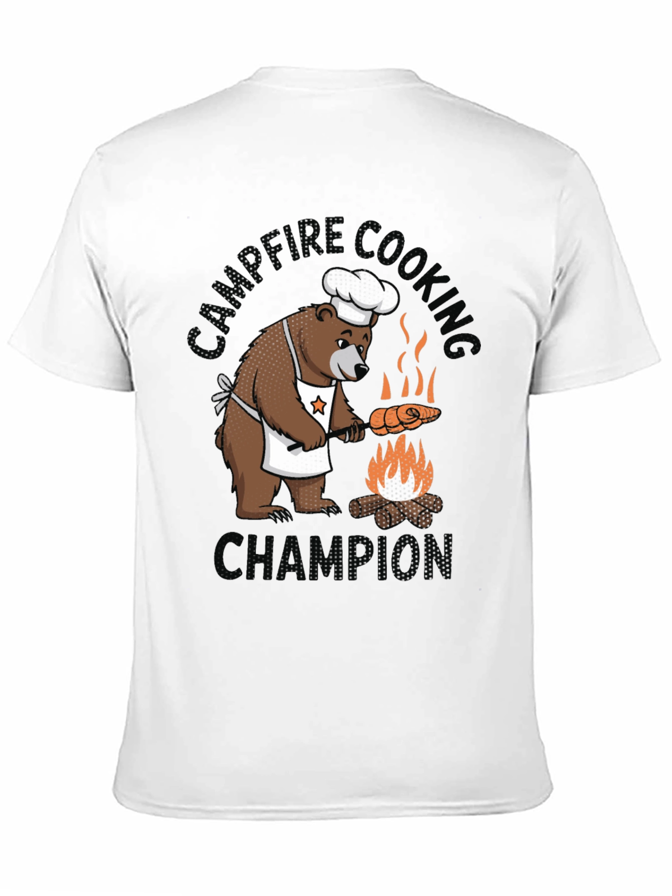 Campfire Cooking Champion Bear T-Shirt