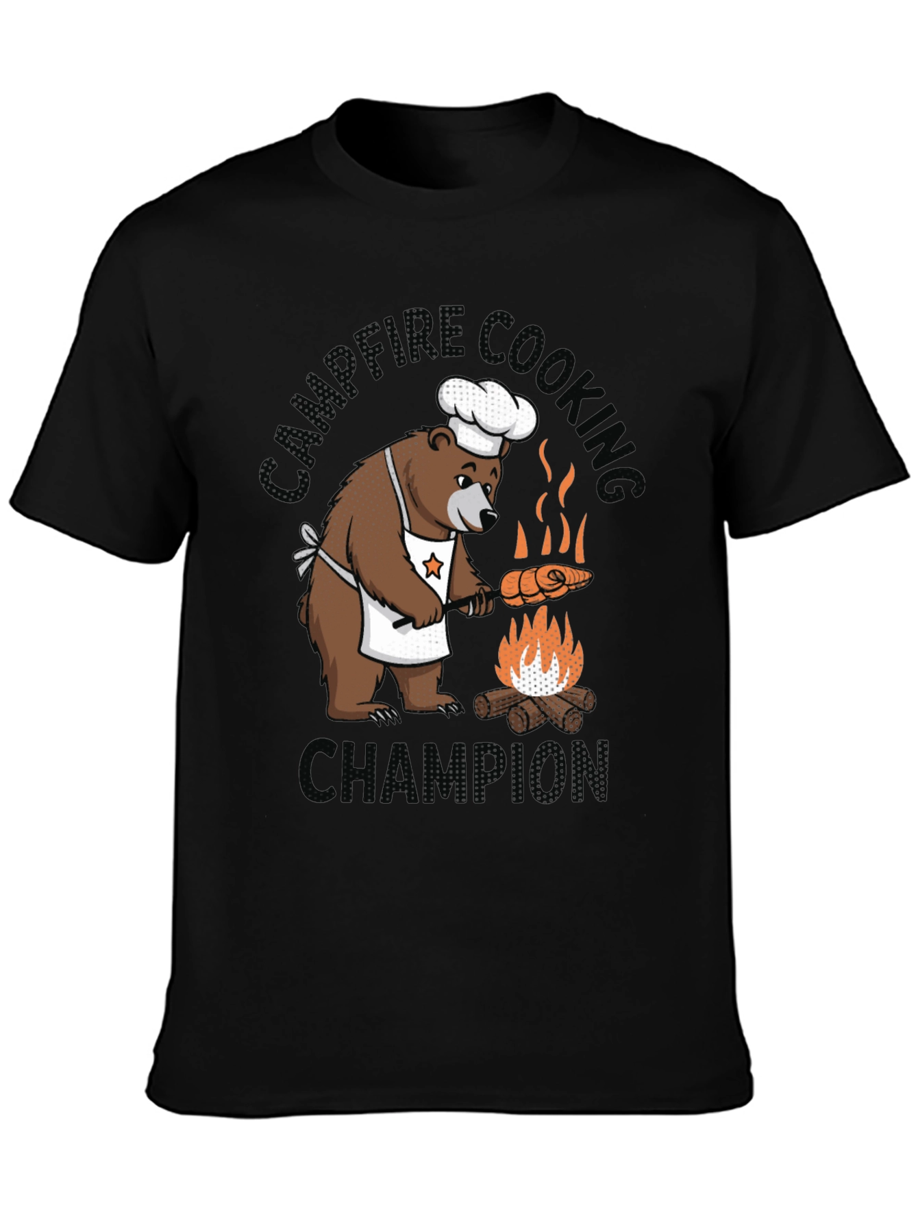 Campfire Cooking Champion Bear T-Shirt