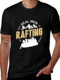 Real Men Rafting T-Shirt - Adventure Tee