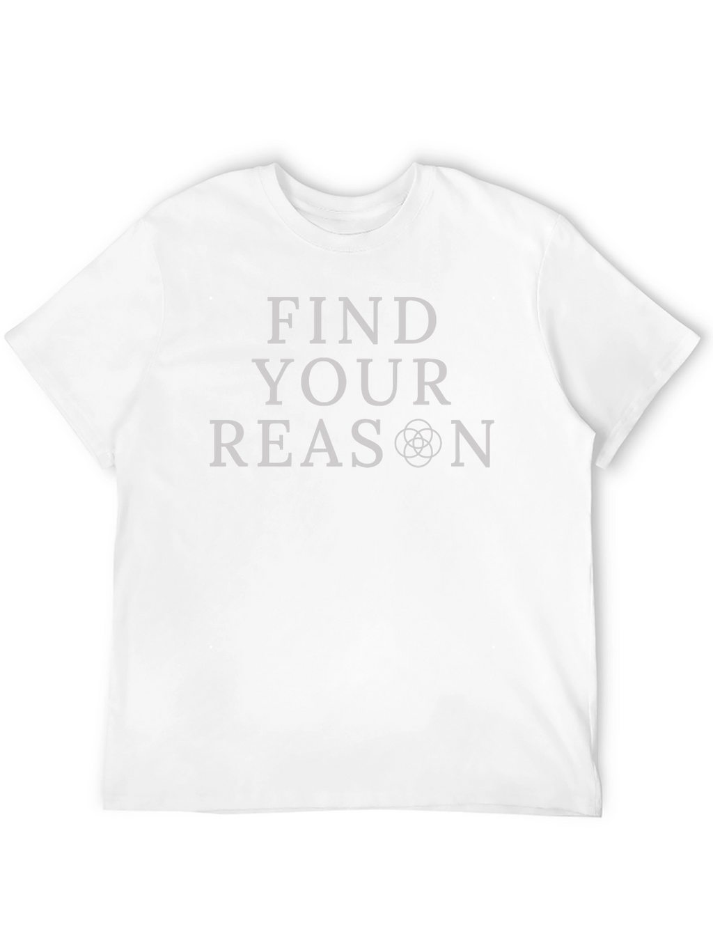 Find Your Reason Black Graphic T-Shirt