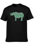 Rhinoceros Reed T-Shirt - Nature Inspired Design