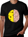 Pickleball Brain T-Shirt - Clever Design!