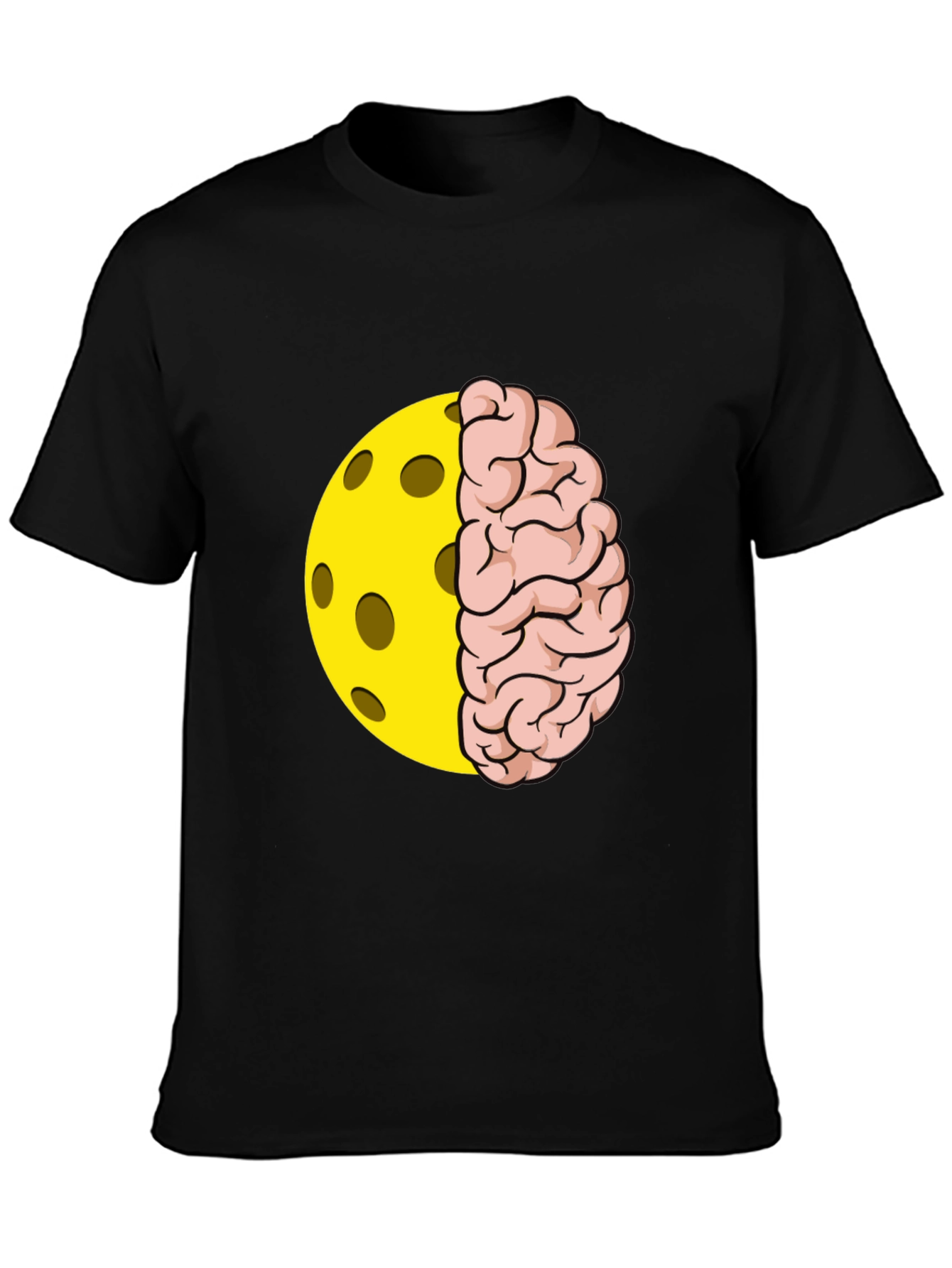 Pickleball Brain T-Shirt - Clever Design!