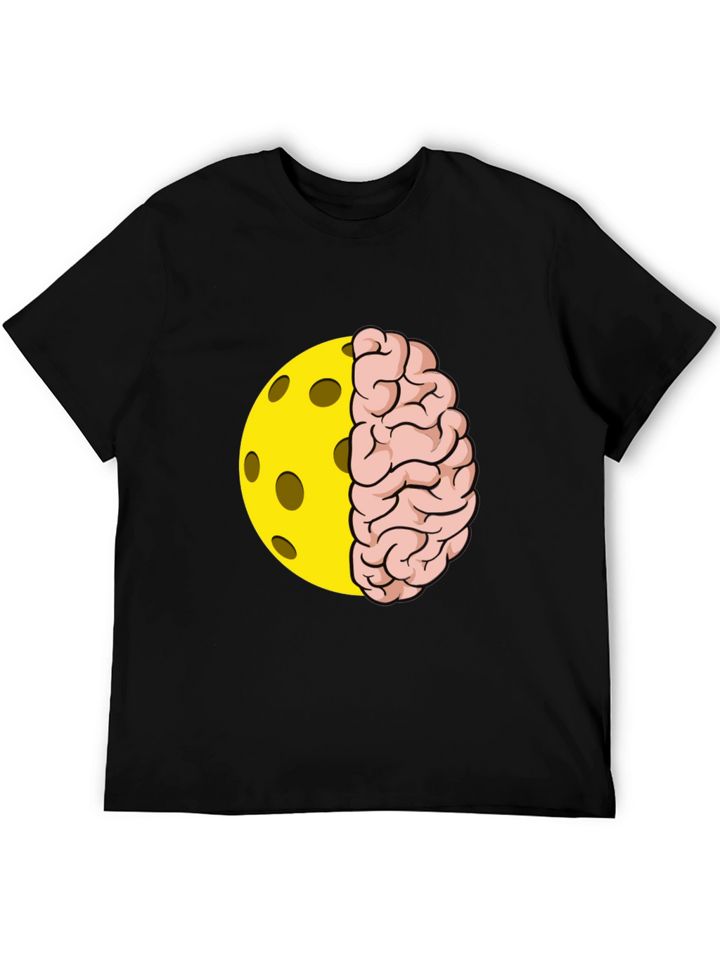 Pickleball Brain T-Shirt - Clever Design!