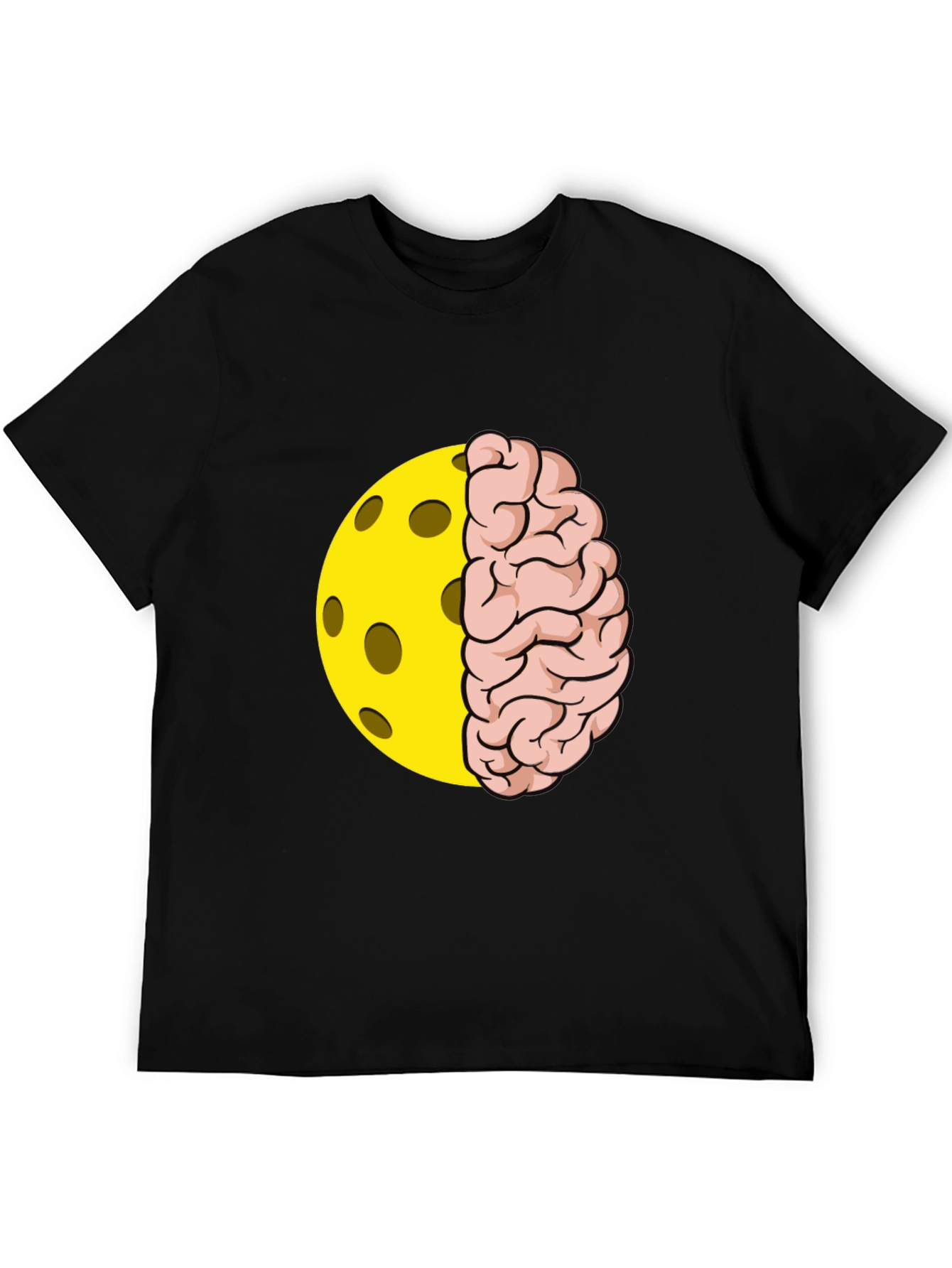 Pickleball Brain T-Shirt - Clever Design!