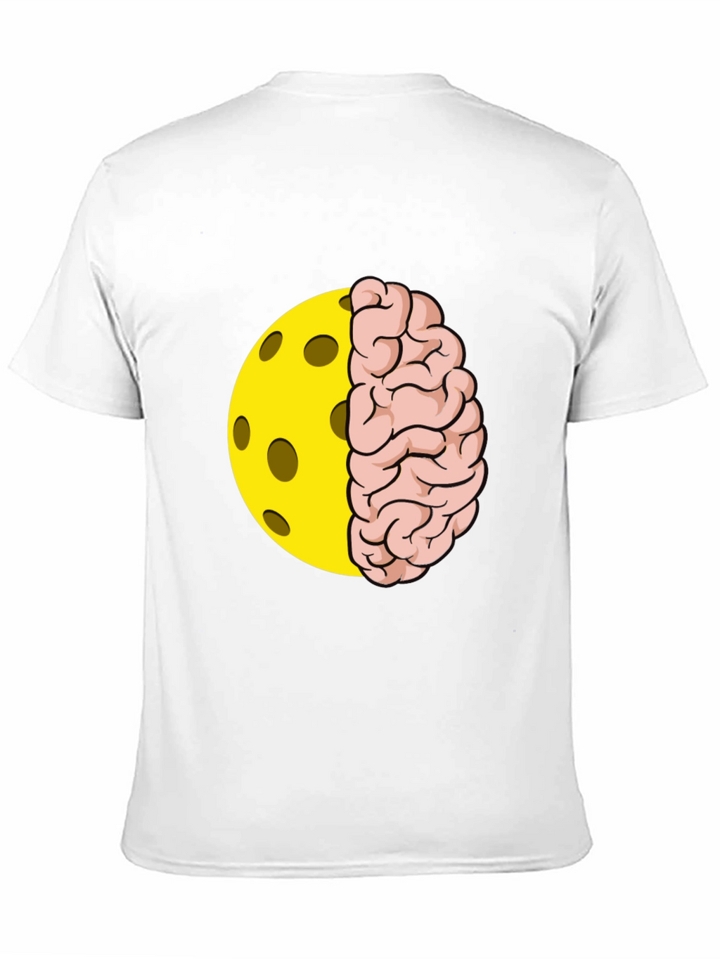 Pickleball Brain T-Shirt - Clever Design!