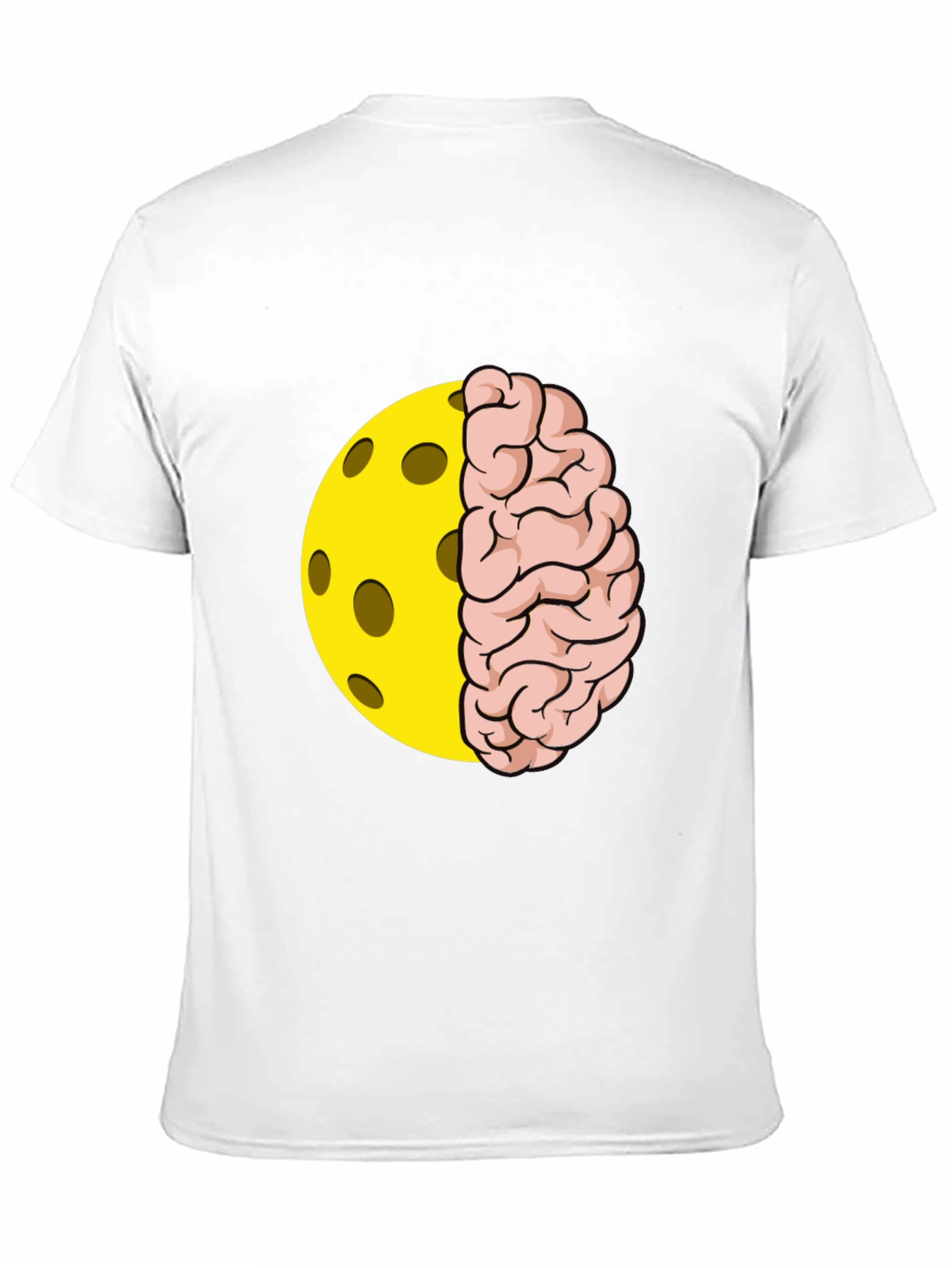 Pickleball Brain T-Shirt - Clever Design!