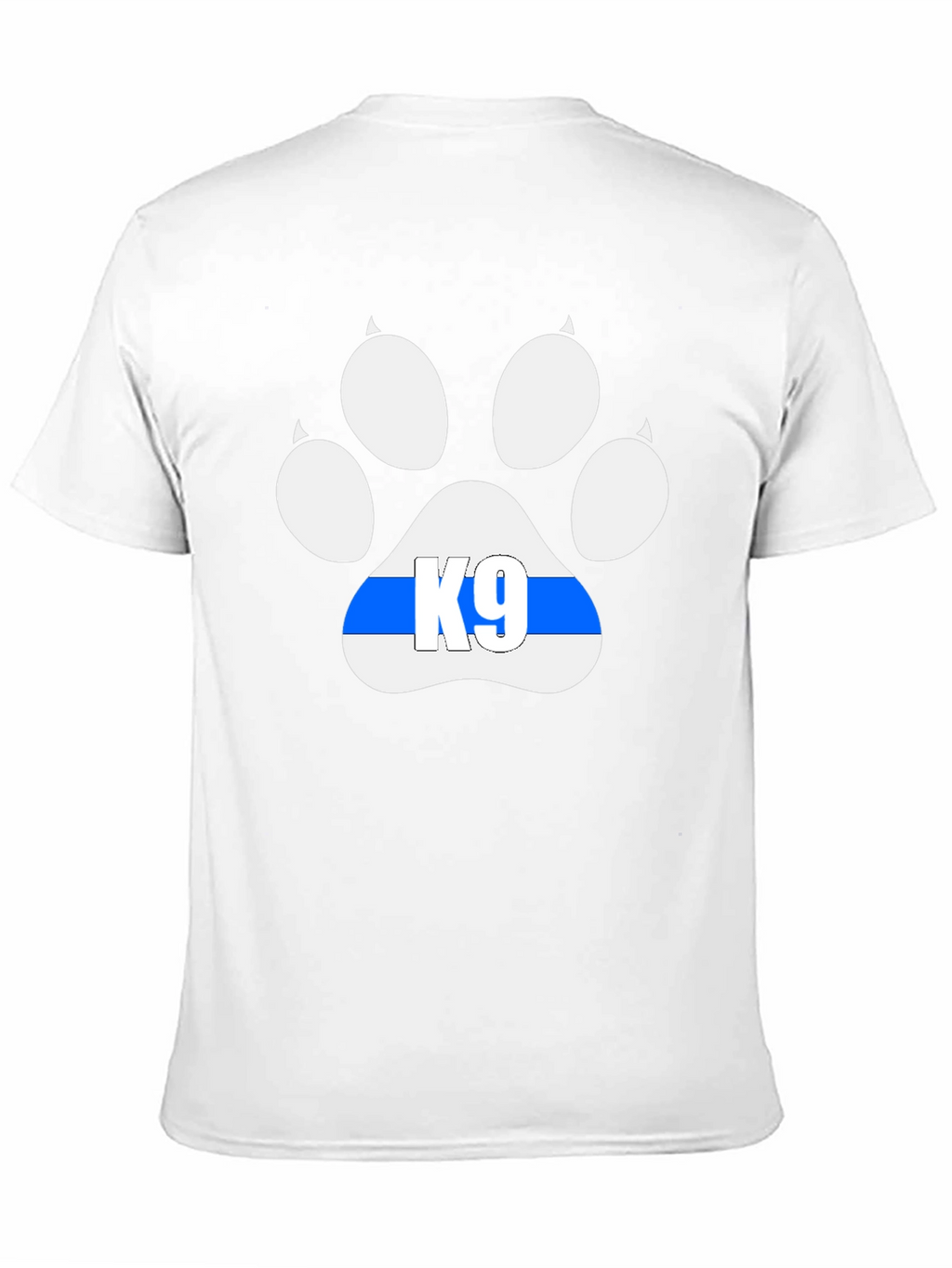 K9 Paw Print T-Shirt - Police Dog Support