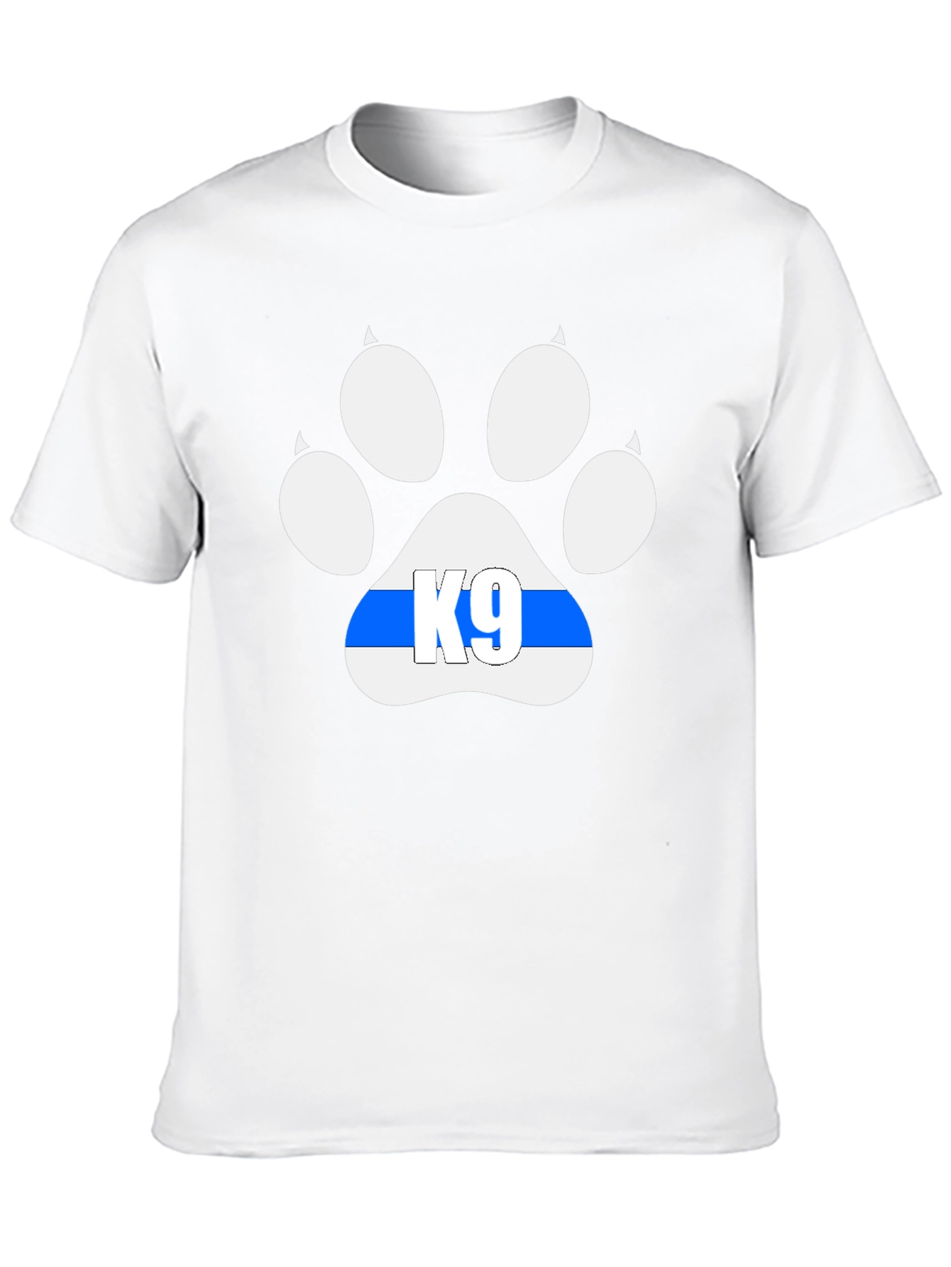 K9 Paw Print T-Shirt - Police Dog Support