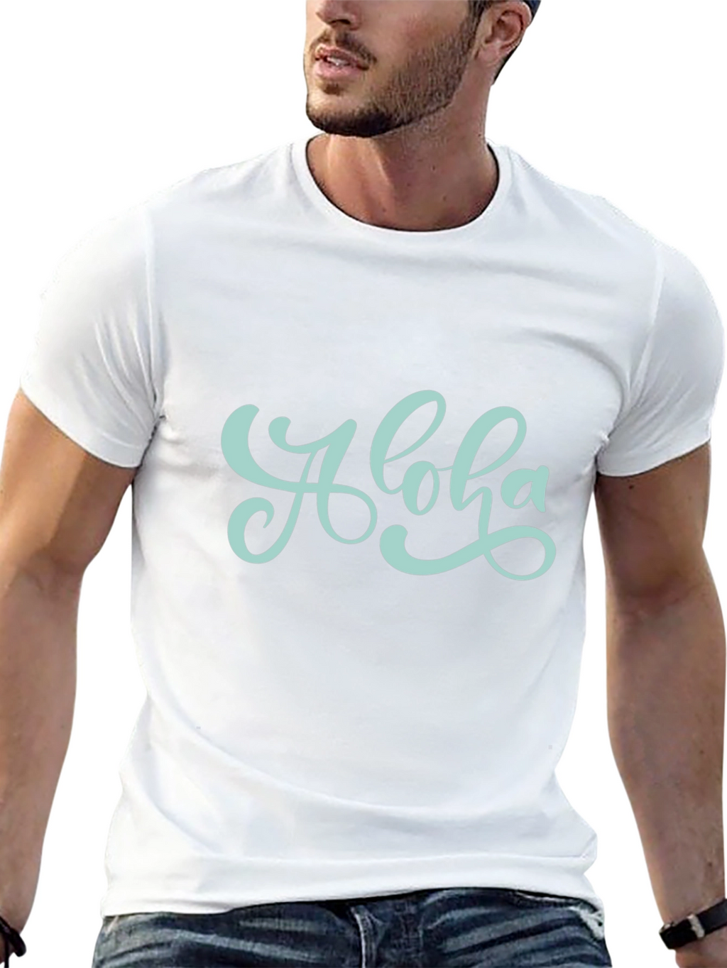 Aloha Graphic T-Shirt - Stylish Casual Wear