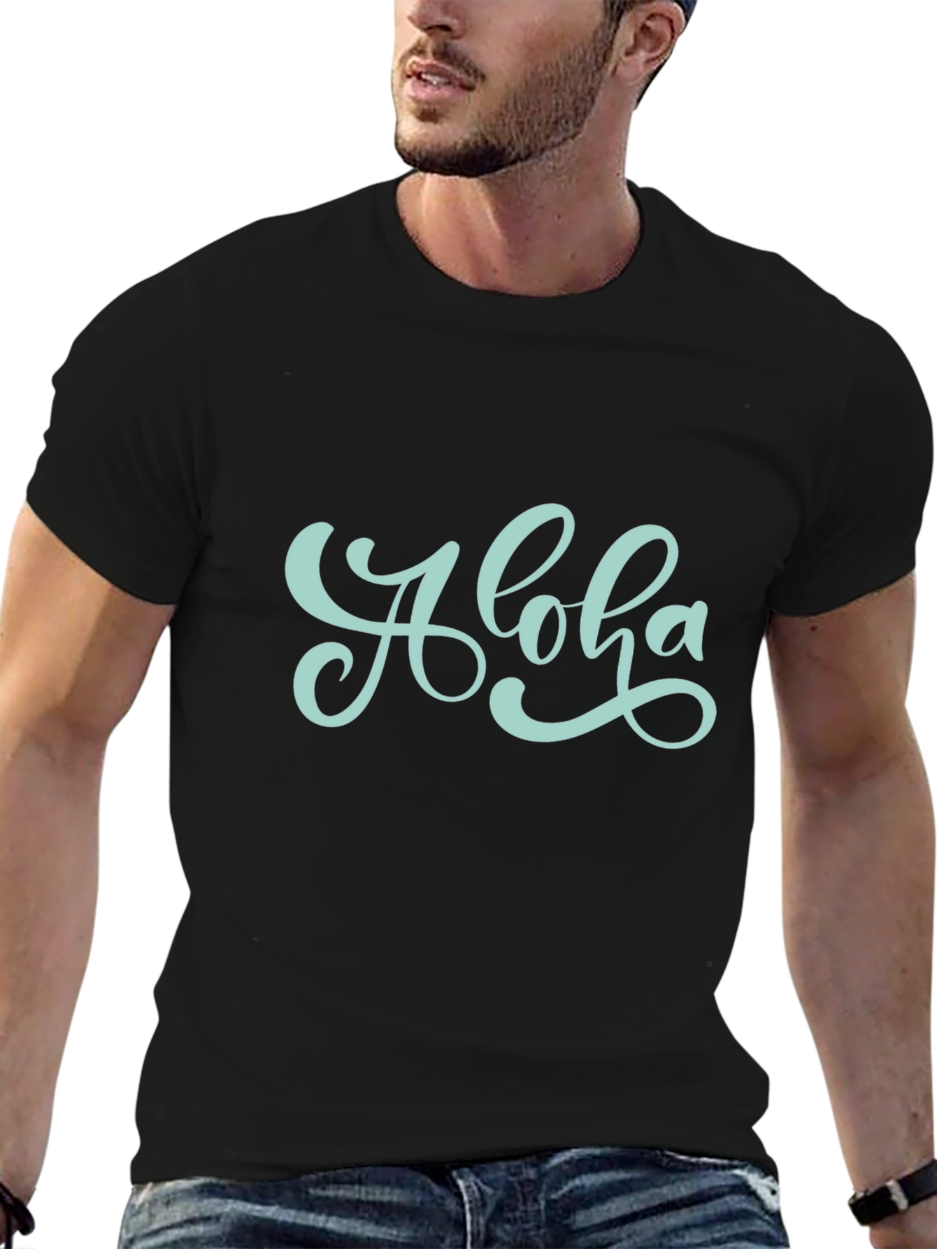 Aloha Graphic T-Shirt - Stylish Casual Wear