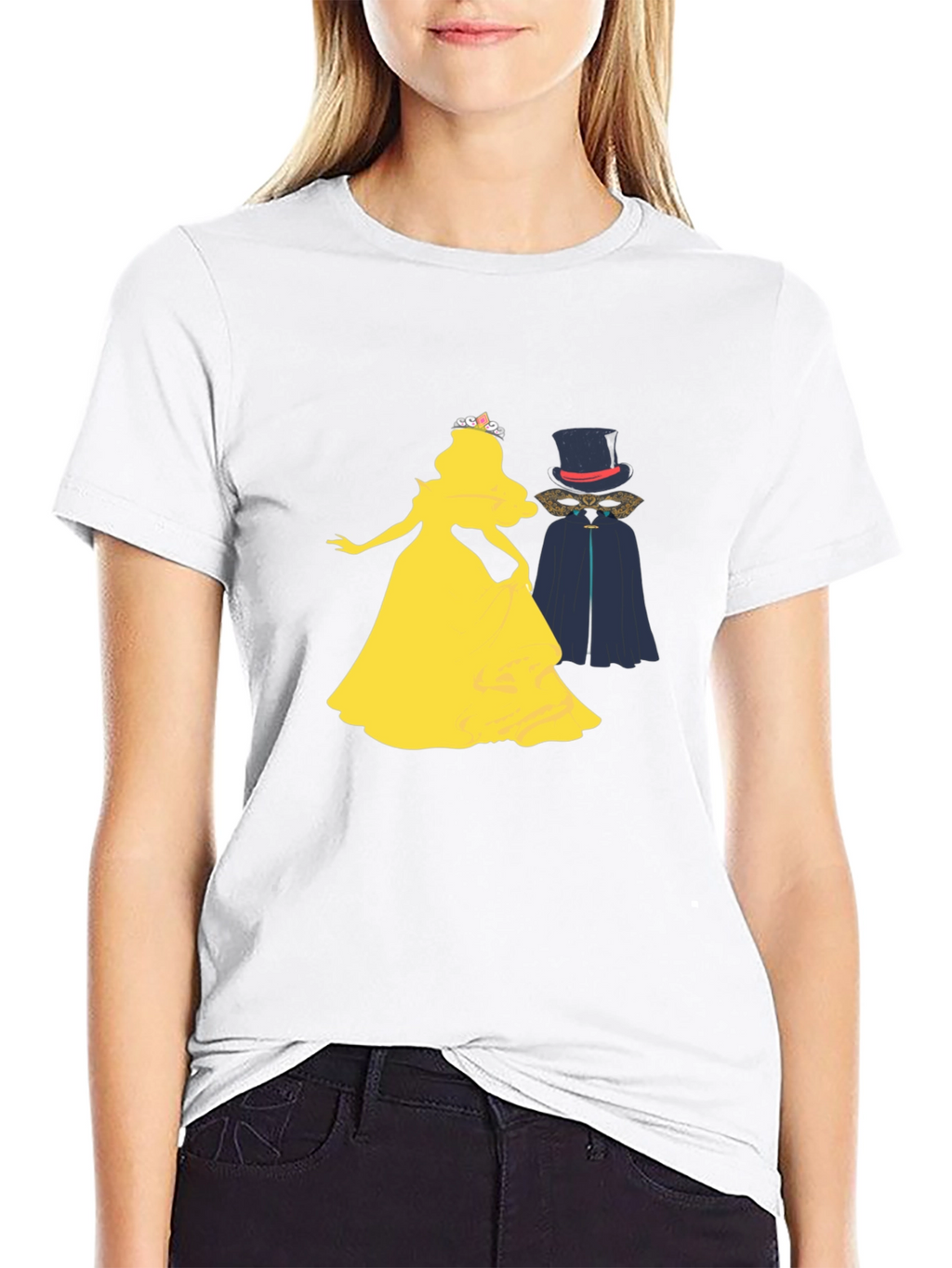 Silhouette T-Shirt: Princess & Masquerade