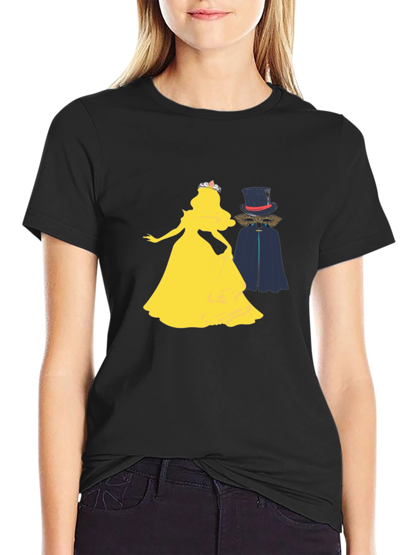 Silhouette T-Shirt: Princess & Masquerade