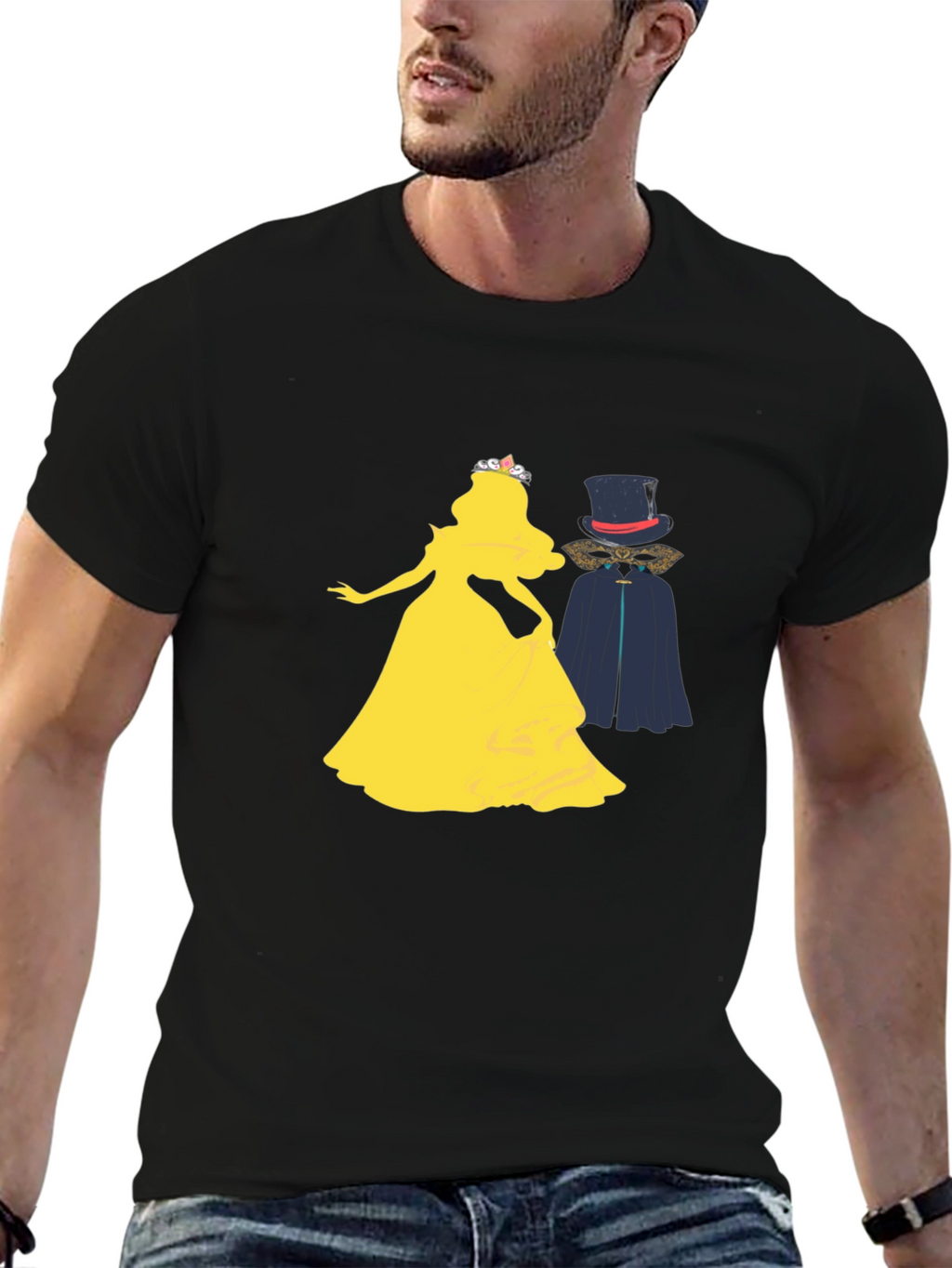 Silhouette T-Shirt: Princess & Masquerade