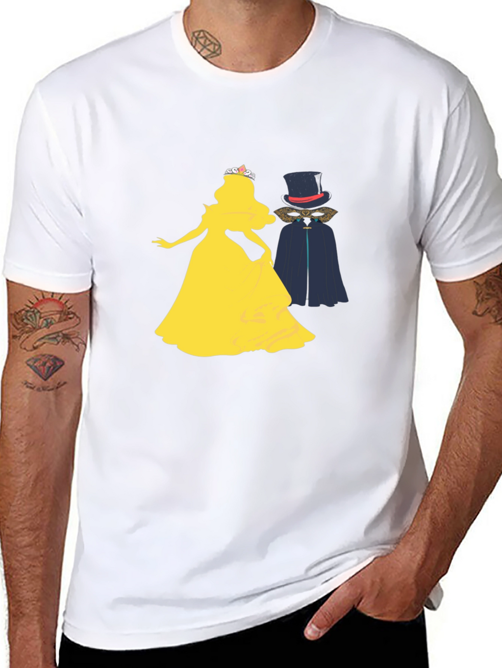 Silhouette T-Shirt: Princess & Masquerade