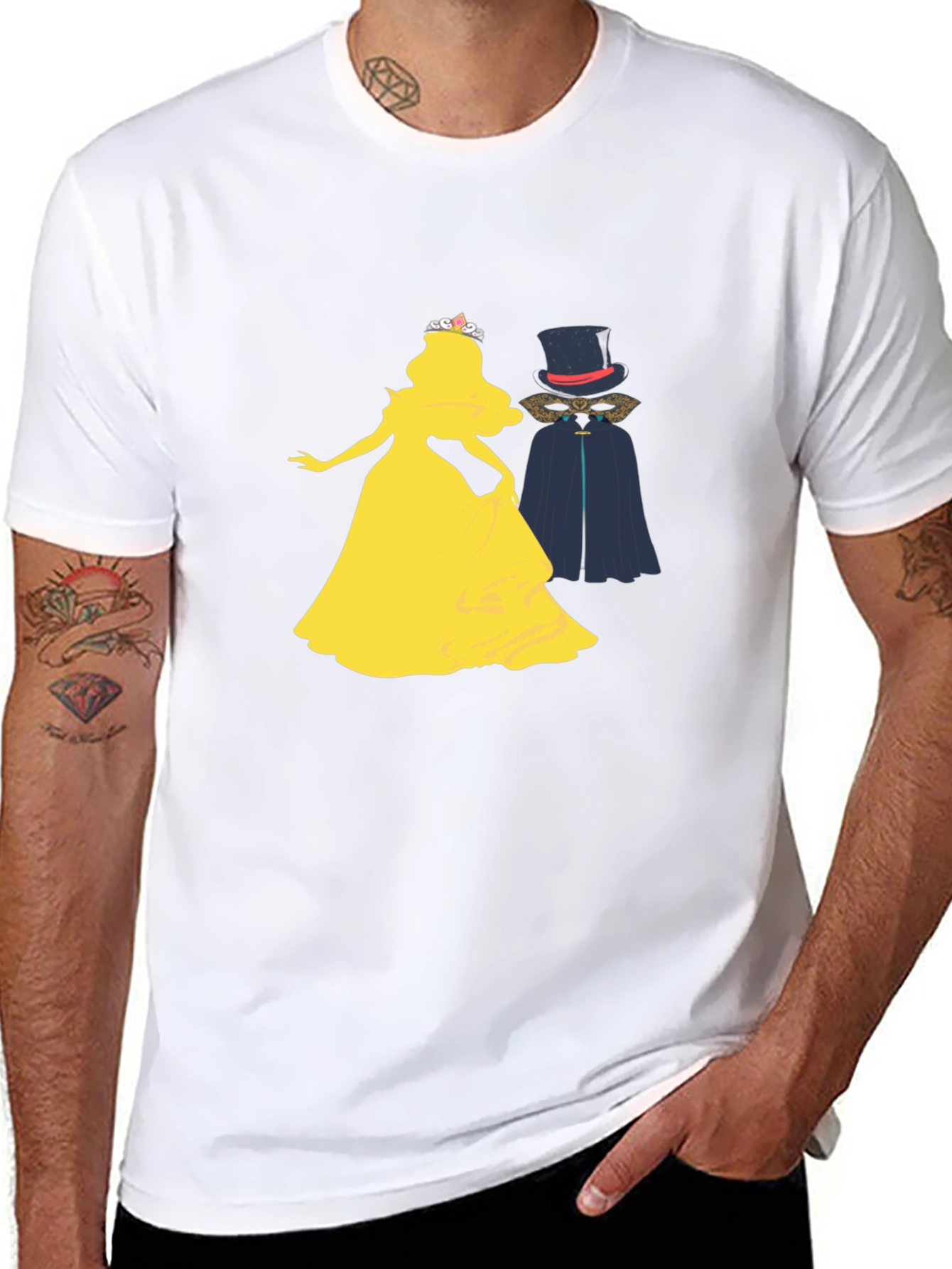Silhouette T-Shirt: Princess & Masquerade