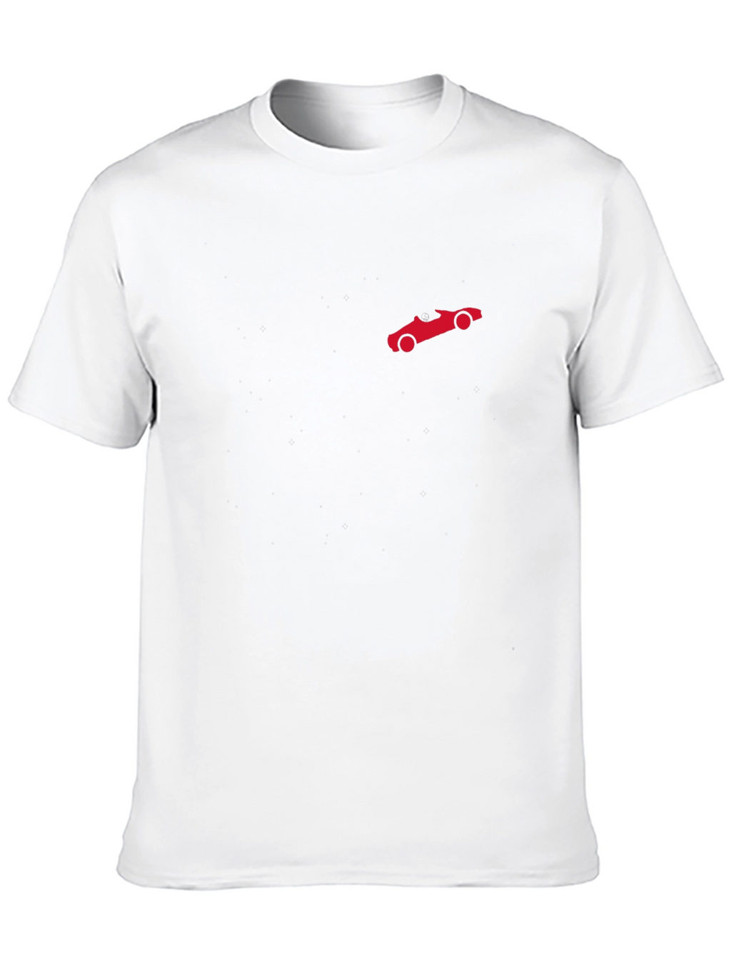 Space Roadster Black T-Shirt
