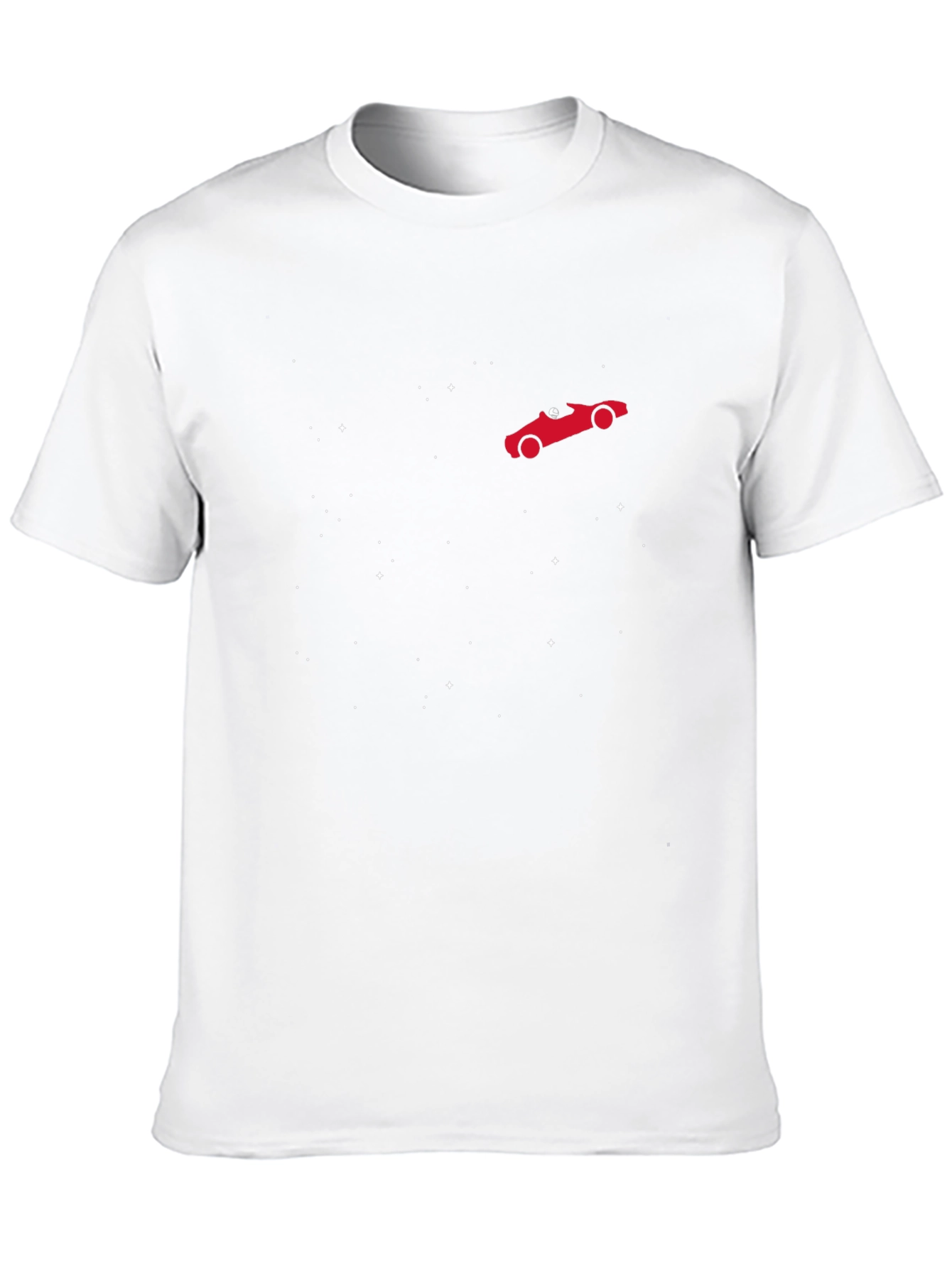 Space Roadster Black T-Shirt