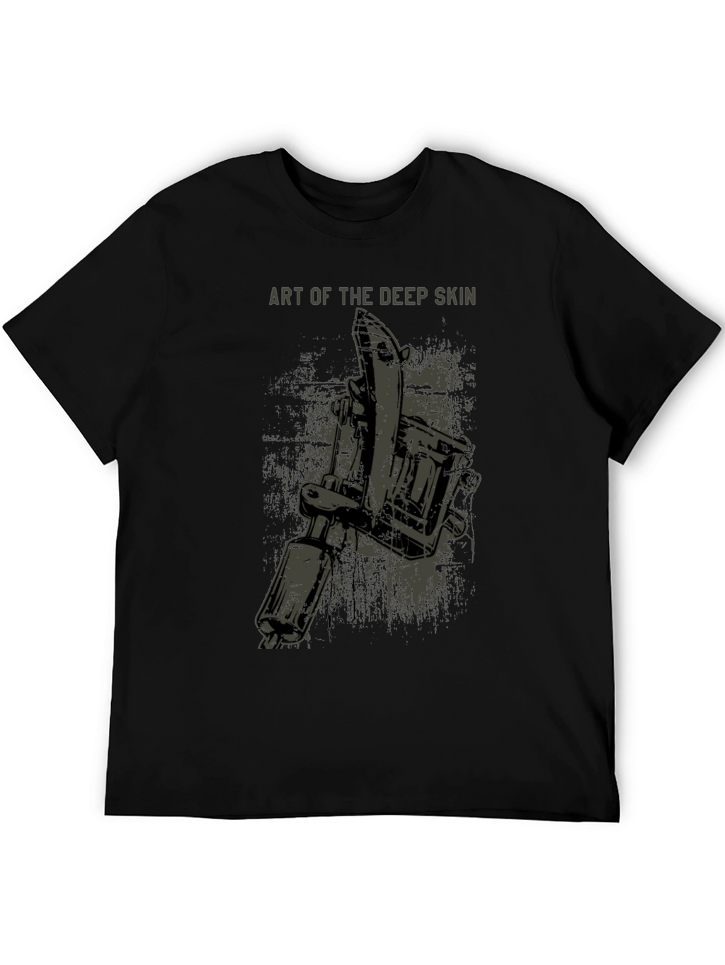 Art of the Deep Skin Graphic T-Shirt - Black